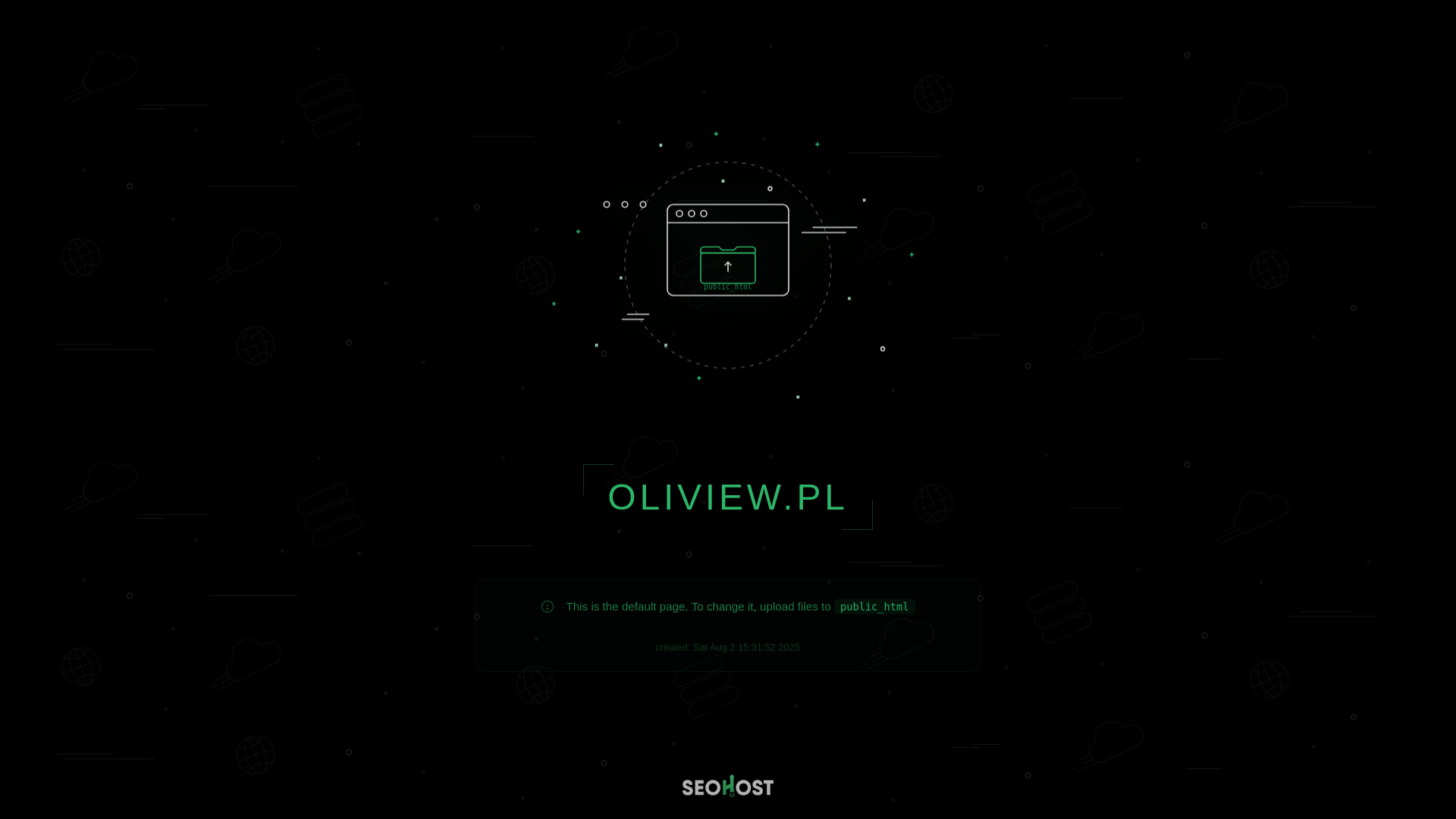website screenshot of https://oliview.pl/