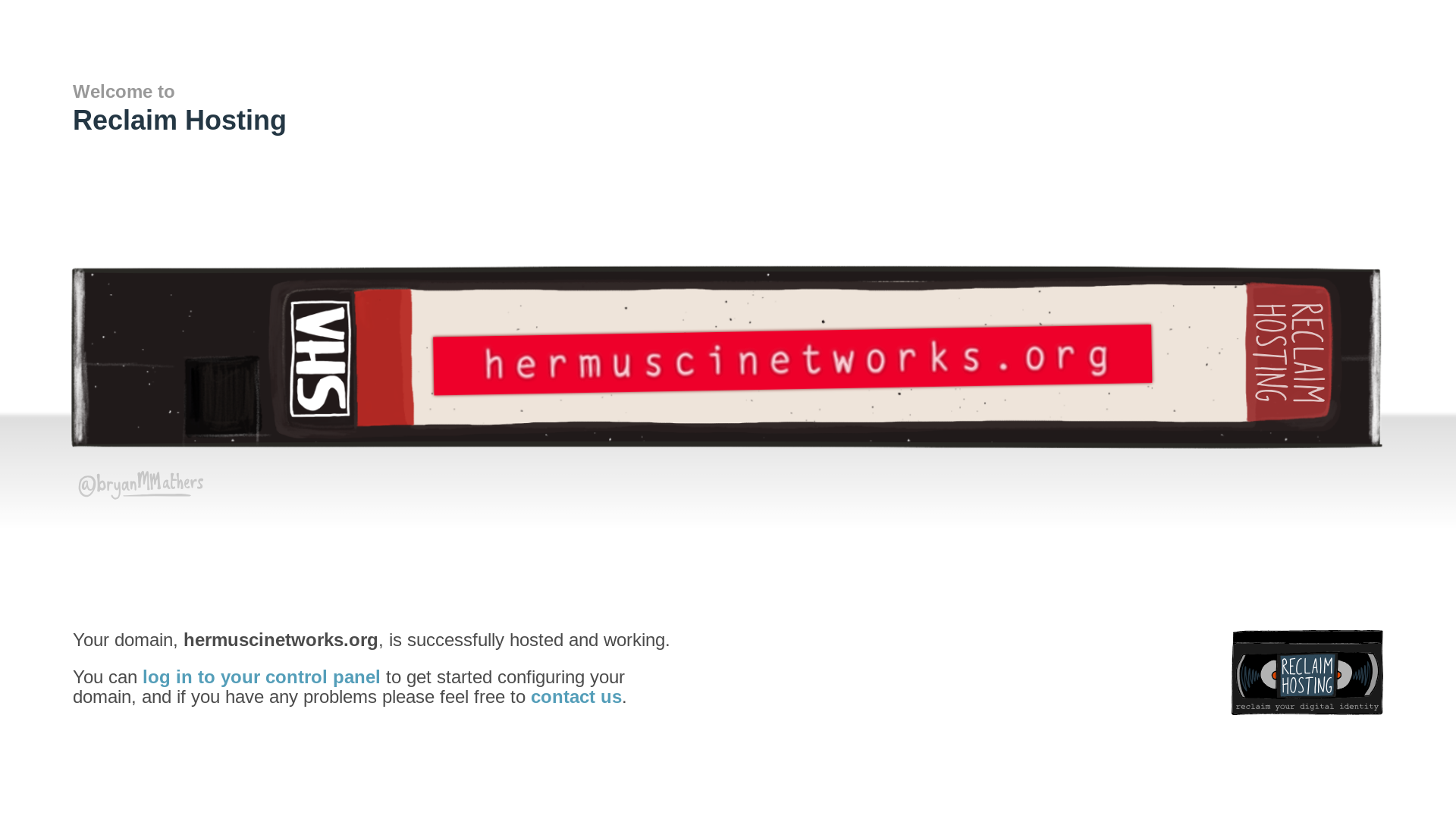 website screenshot of https://hermuscinetworks.org/