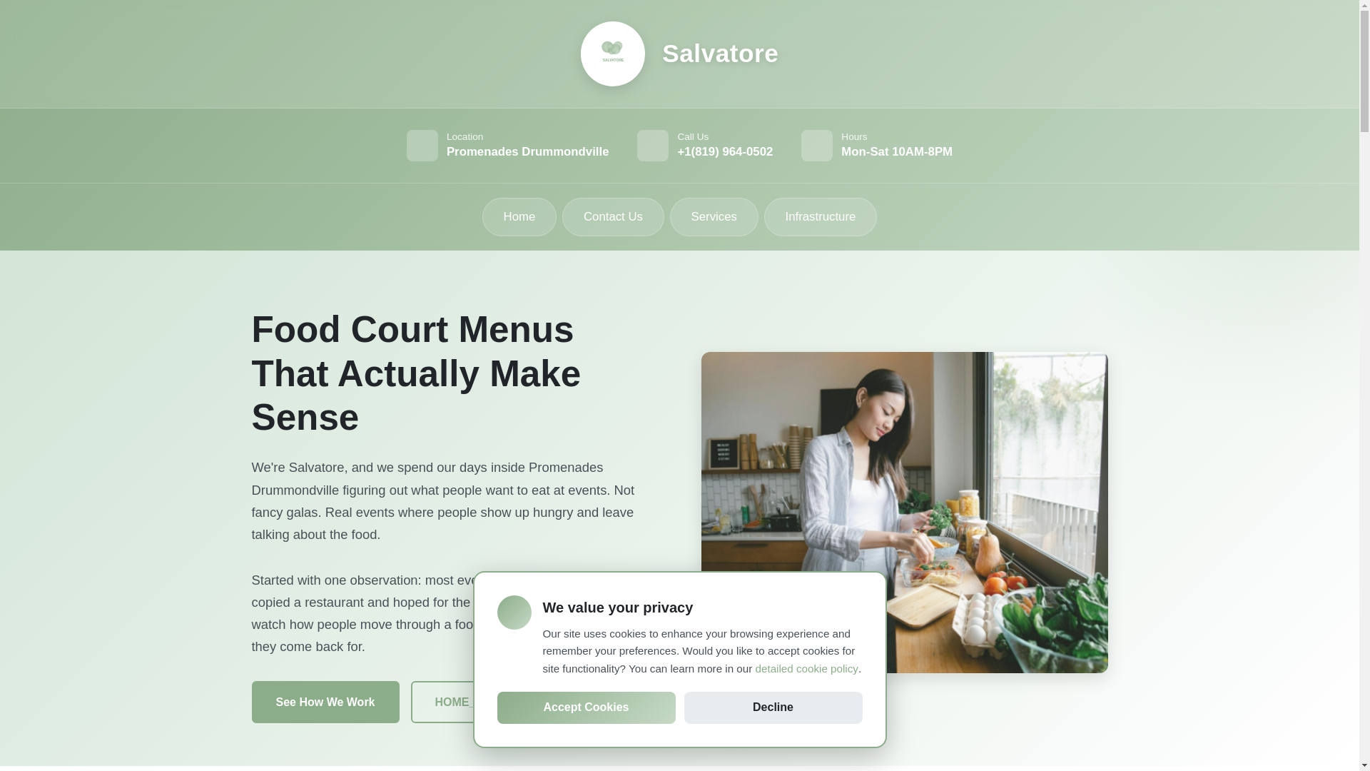 website screenshot of https://sallvatorre.top/
