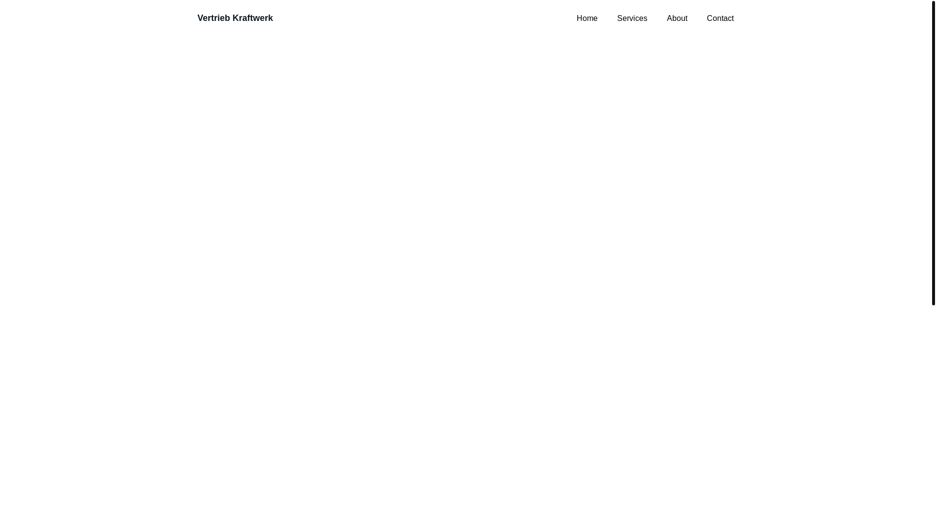 website screenshot of https://vertrieb-kraftwerk.de/