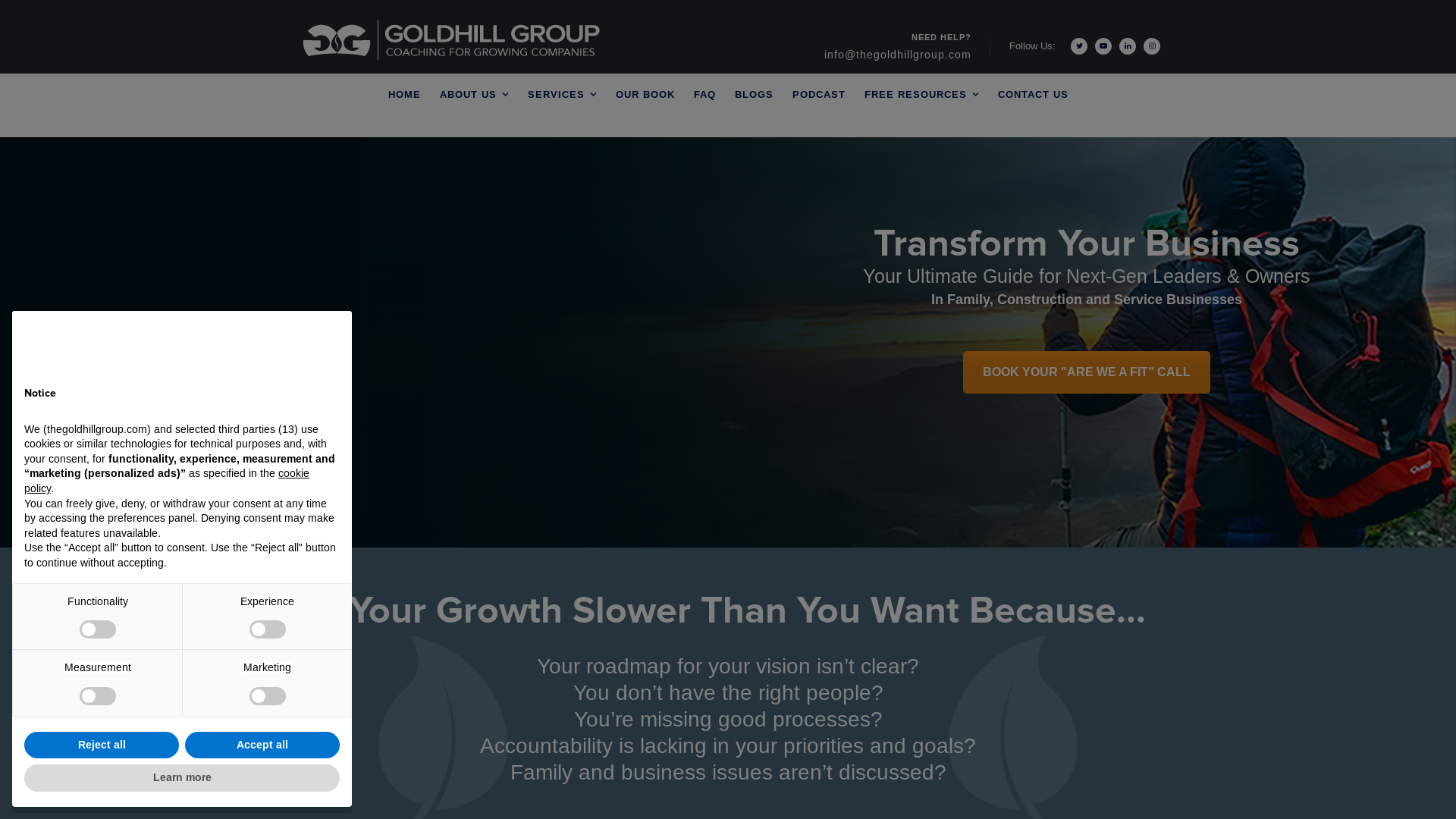 website screenshot of https://thinknextgennavigator.com/