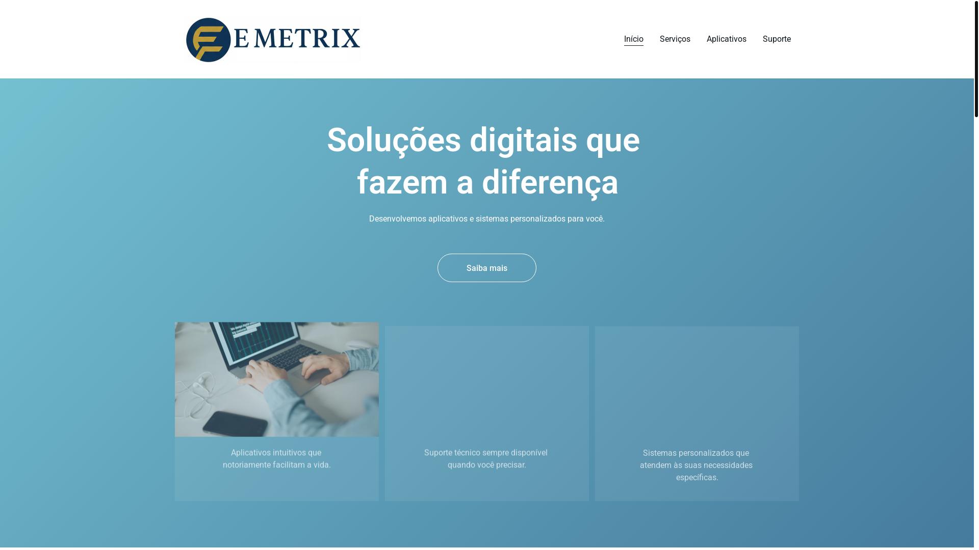 website screenshot of https://emetrix.org/