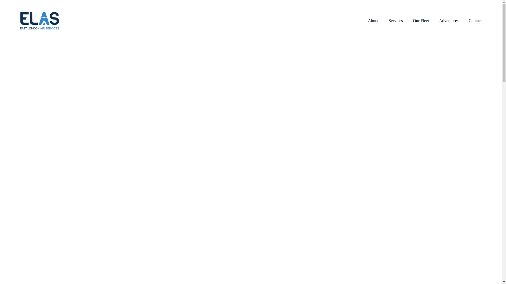 website screenshot of https://eastlondonairservices.com/