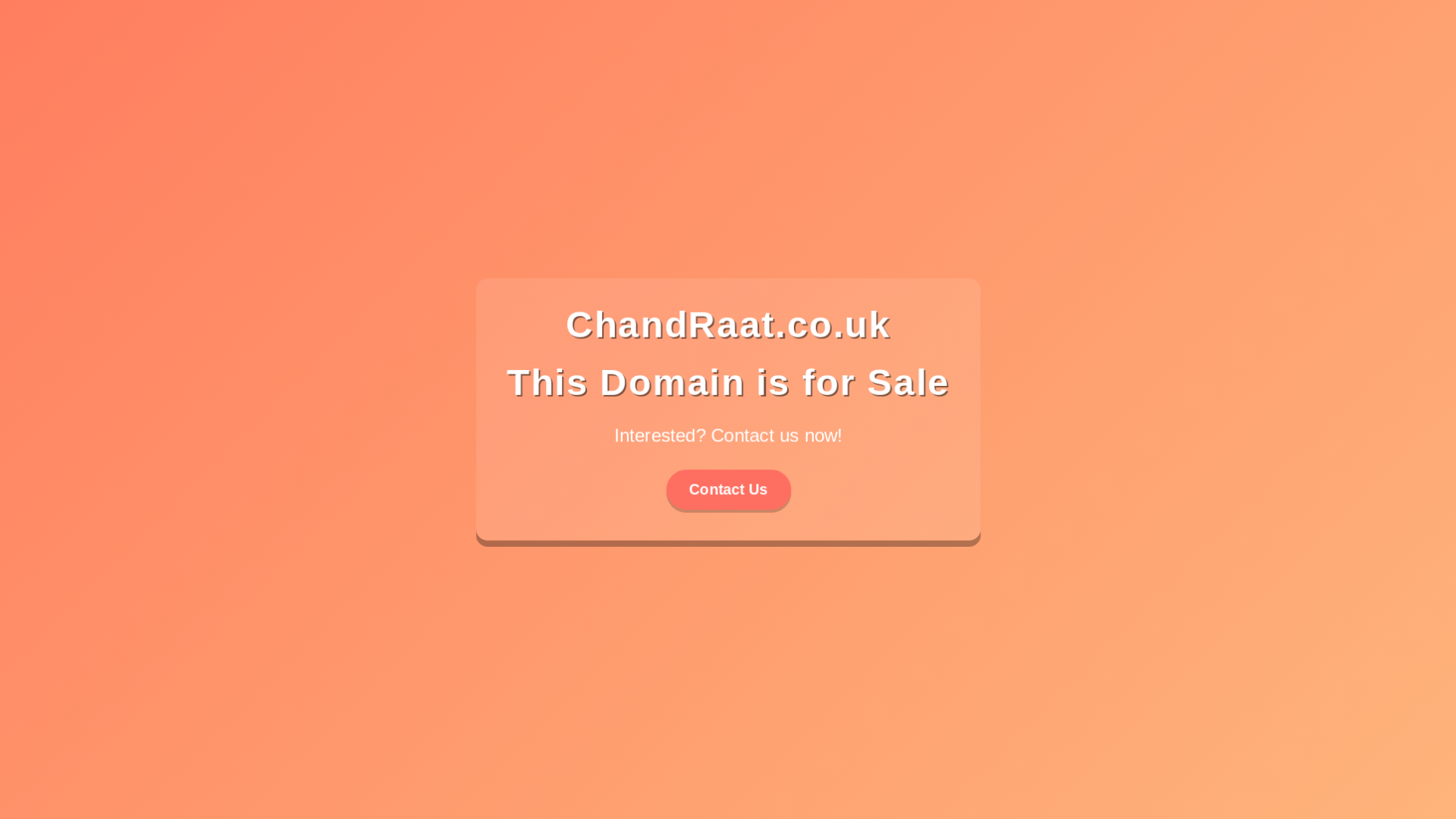 website screenshot of https://chandraat.co.uk/