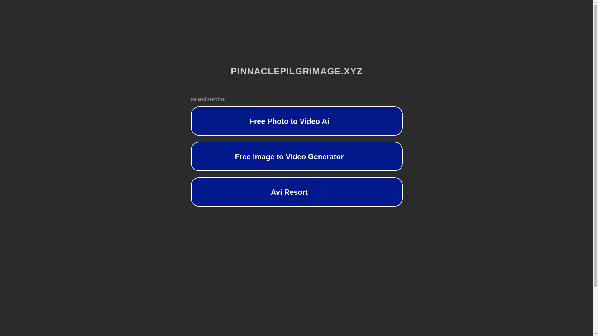 website screenshot of https://pinnaclepilgrimage.xyz/