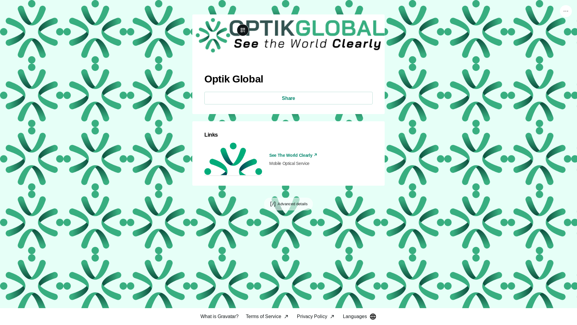 website screenshot of https://optikglobal.pro/