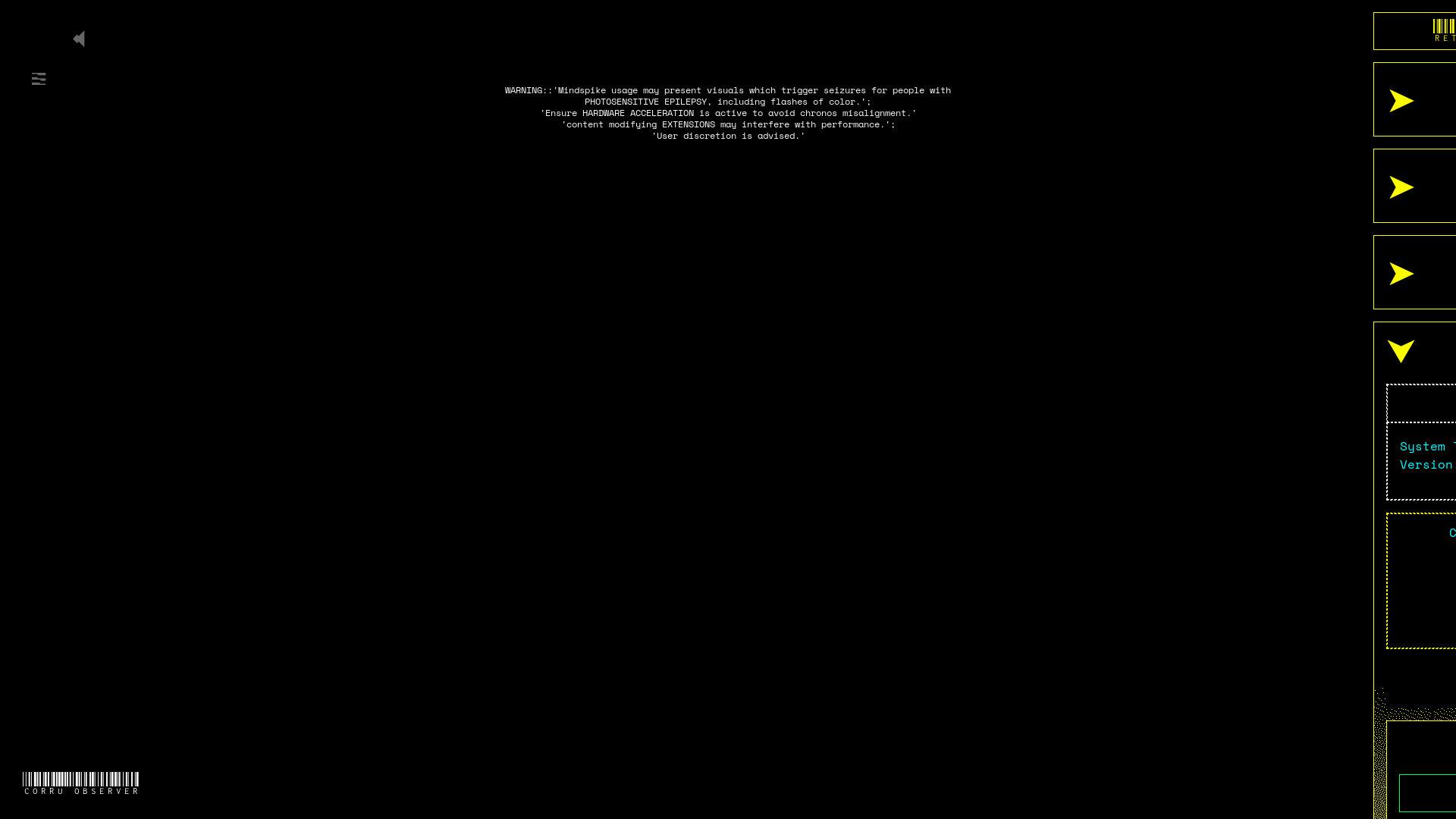 website screenshot of https://corru.observer/