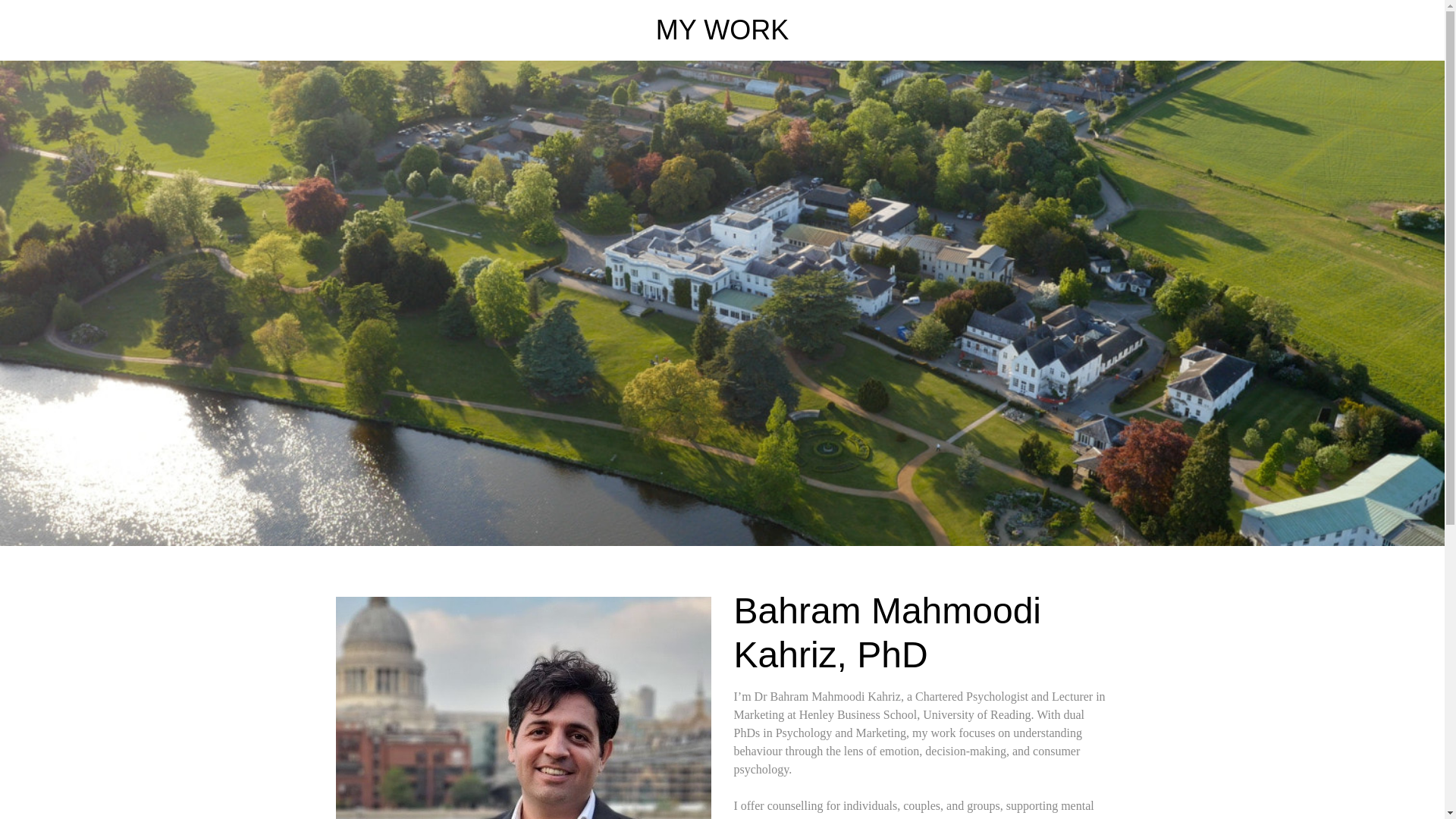 website screenshot of https://bahrammahmoodikahriz.com/
