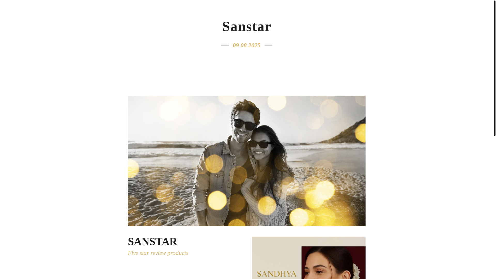 website screenshot of https://sanstar.it/