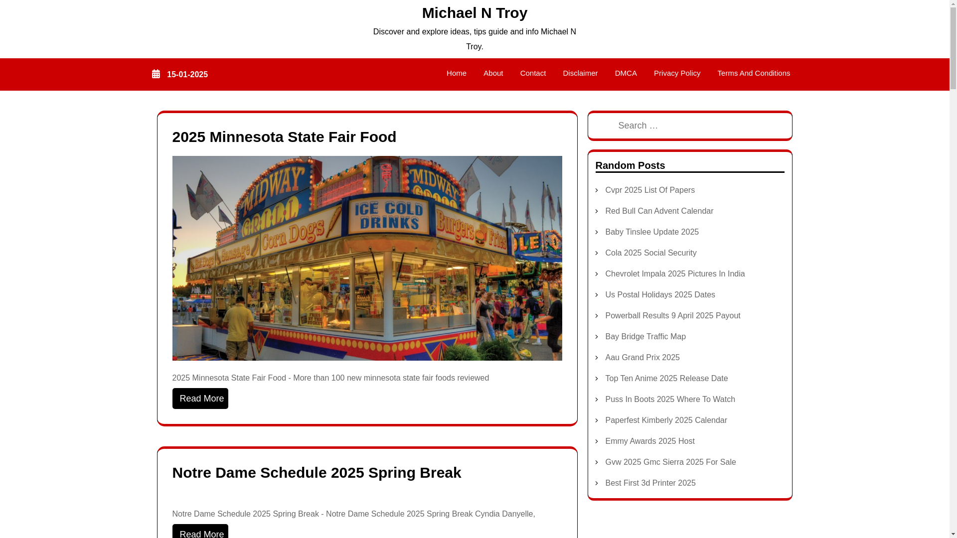 website screenshot of https://michaelntroy.pages.dev/