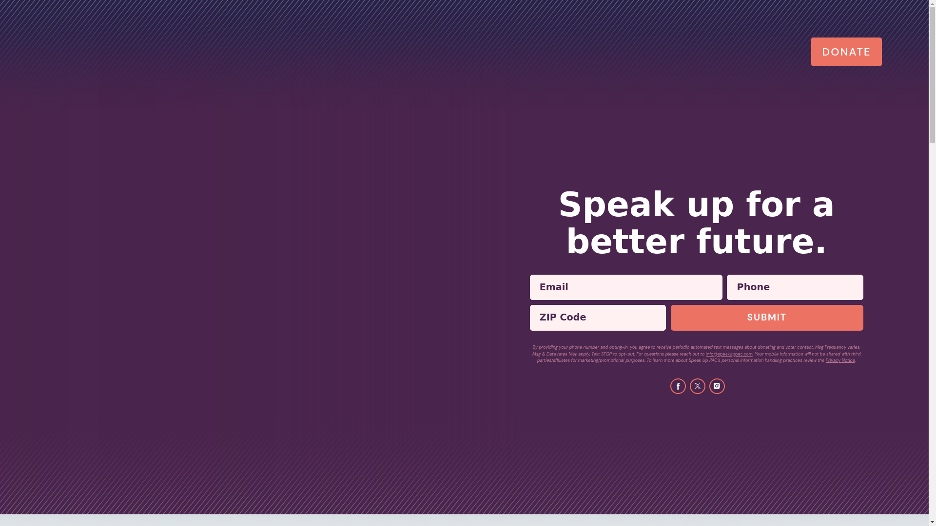 website screenshot of https://stacey-abrams.com/