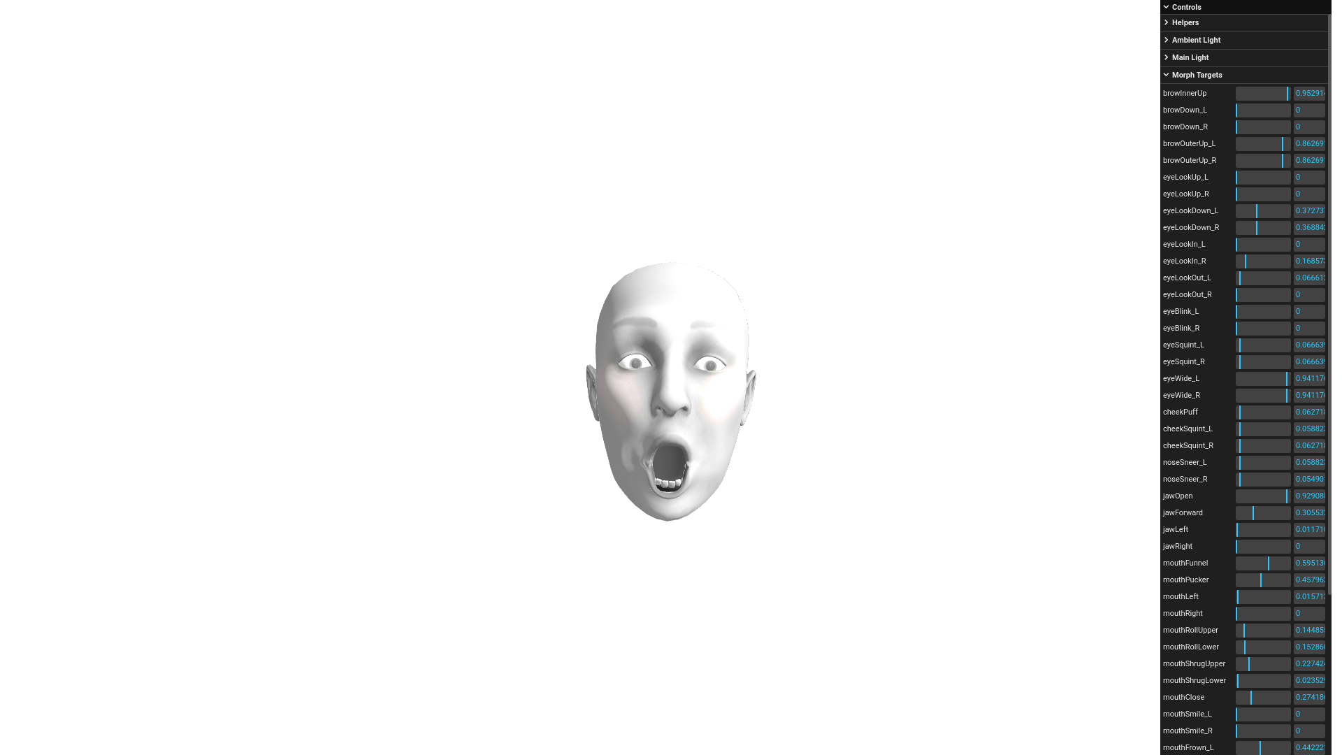 website screenshot of https://faceanimation.pages.dev/