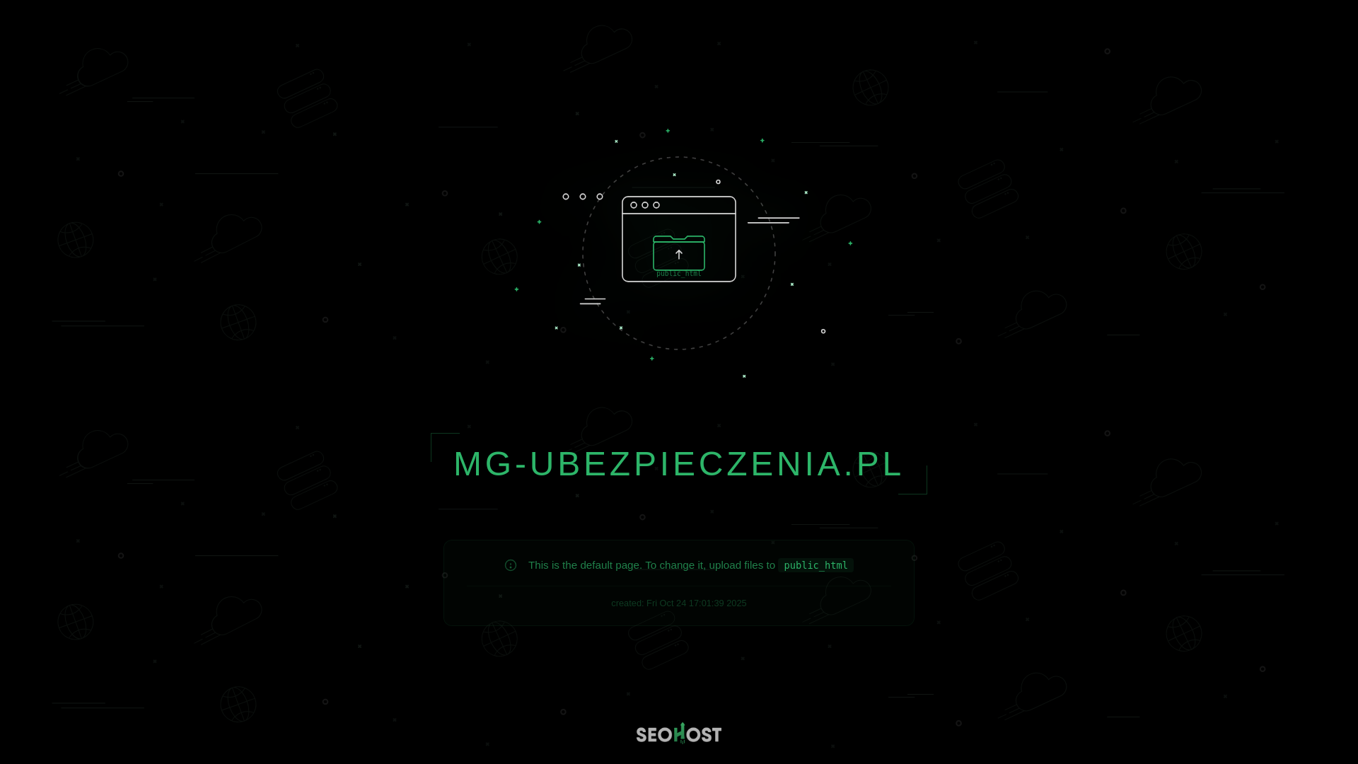 website screenshot of https://mg-ubezpieczenia.pl/