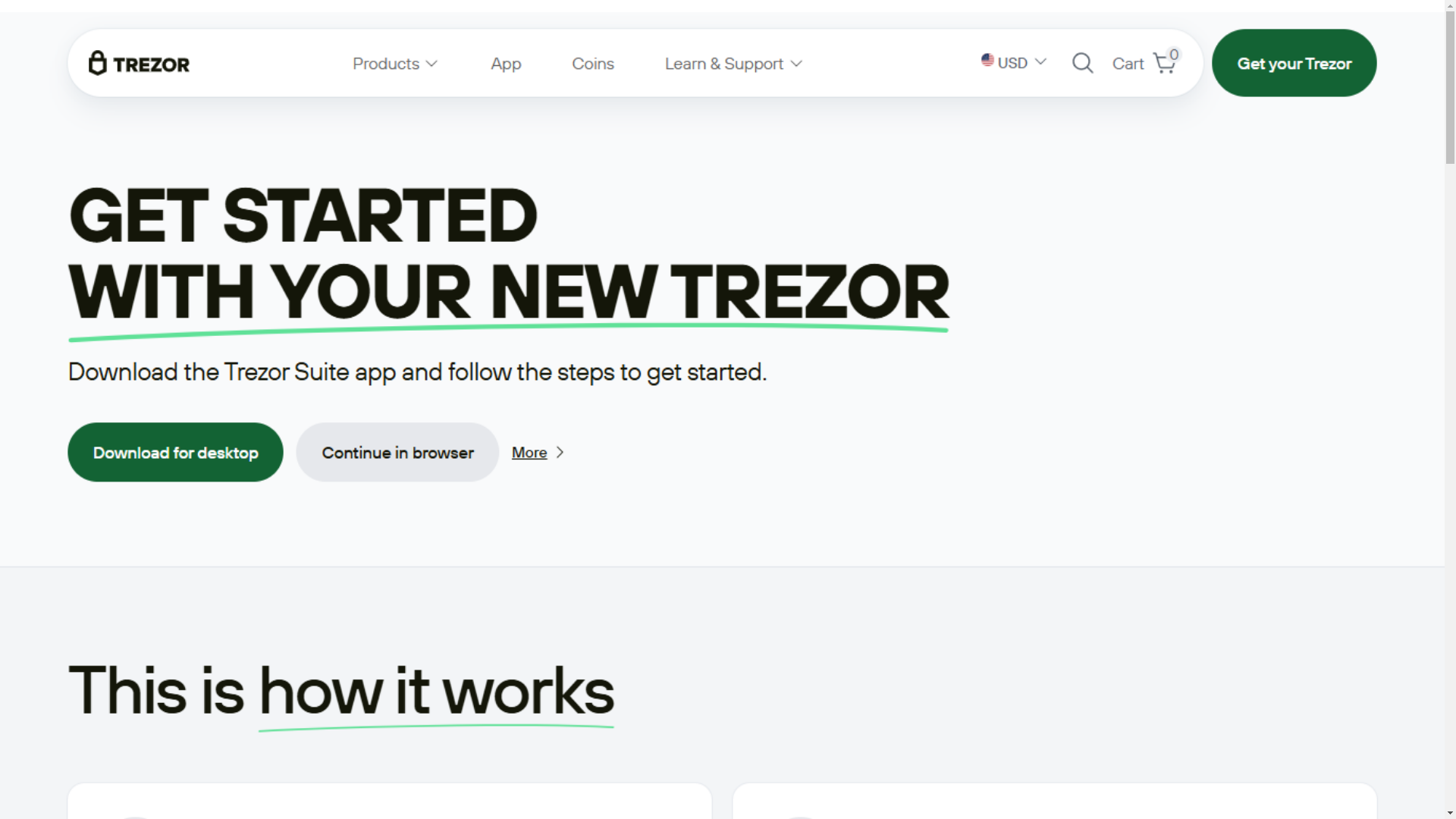website screenshot of https://trezorr-io-starts-auth.pages.dev/