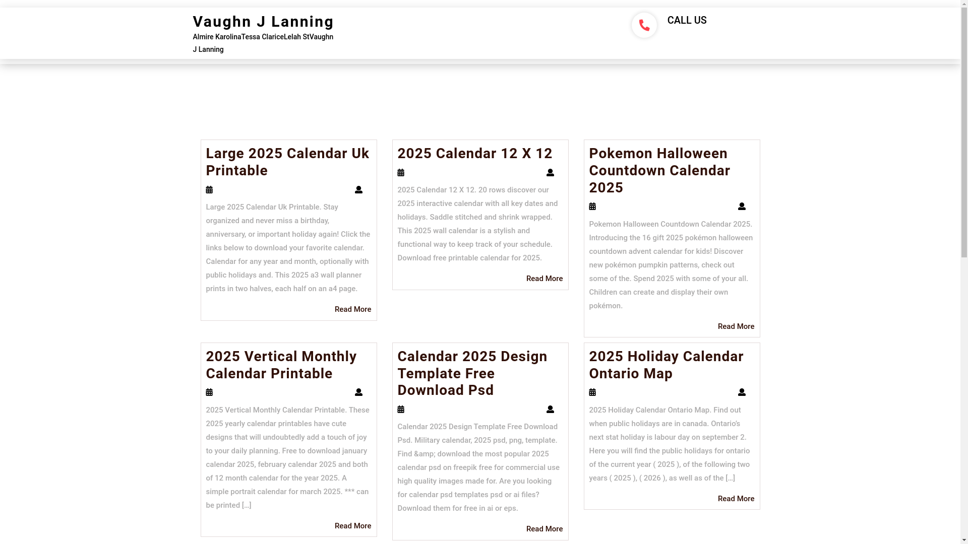 website screenshot of https://vaughnjlanningm.pages.dev/