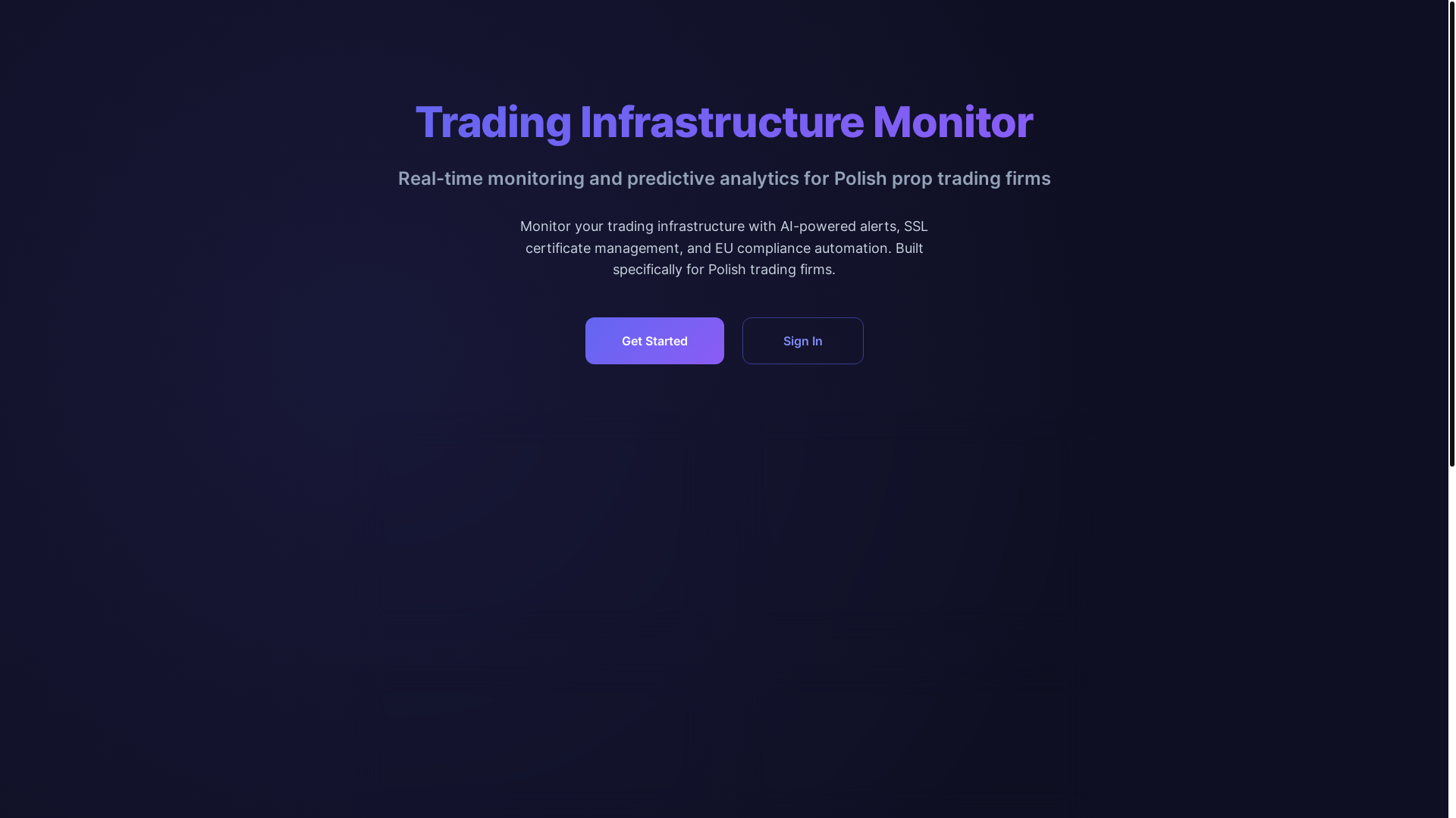 website screenshot of https://tradertech-dashboard-new.pages.dev/