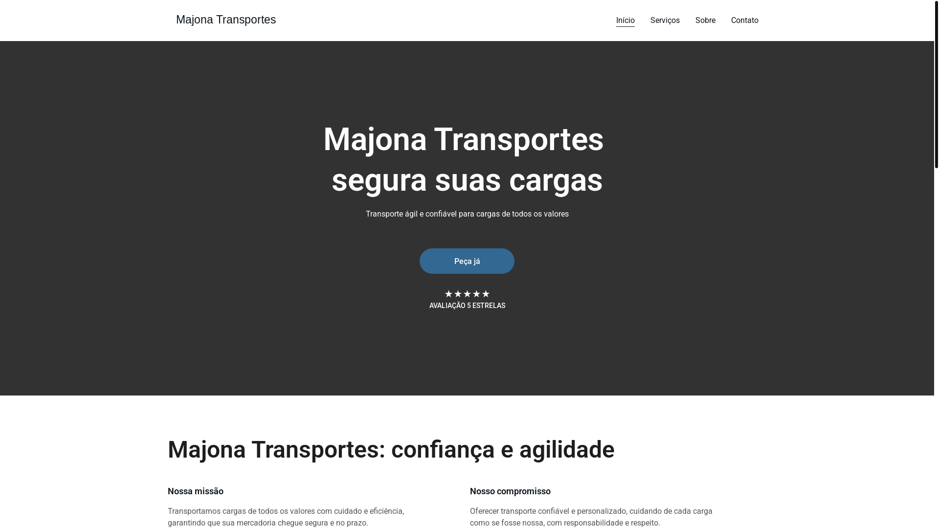 website screenshot of https://iniciomjcmtr.com/