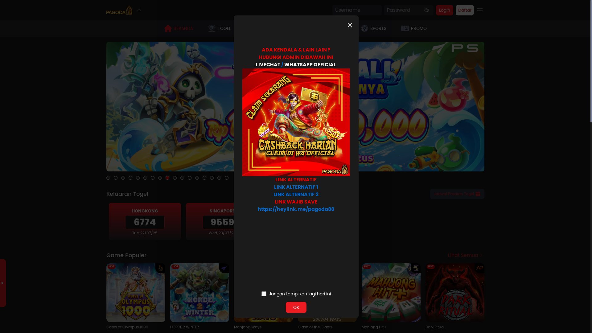 website screenshot of https://pagoda88-celadon.com/