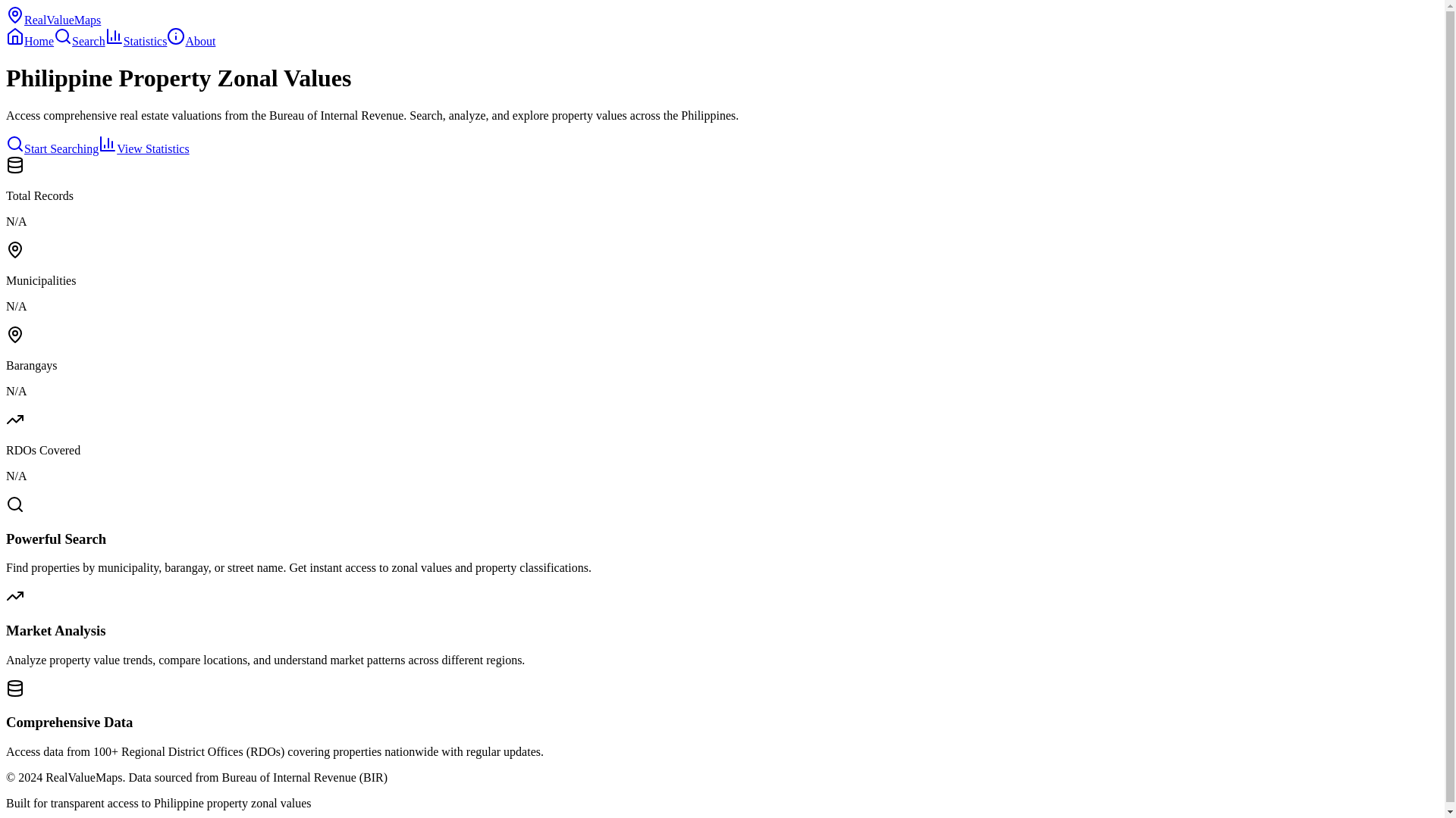 website screenshot of https://realvaluemaps-frontend.pages.dev/