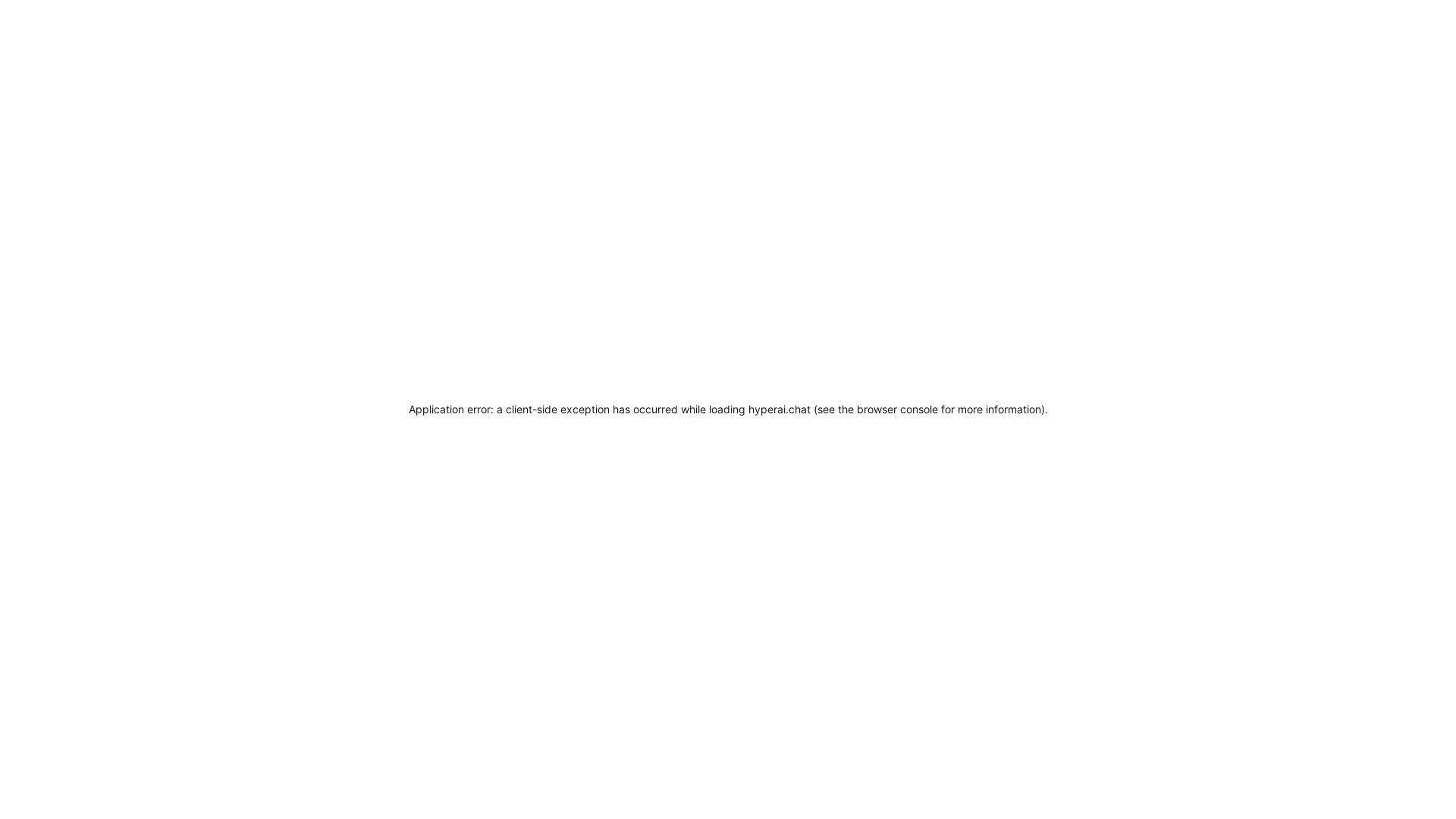 website screenshot of https://hyperai.chat/
