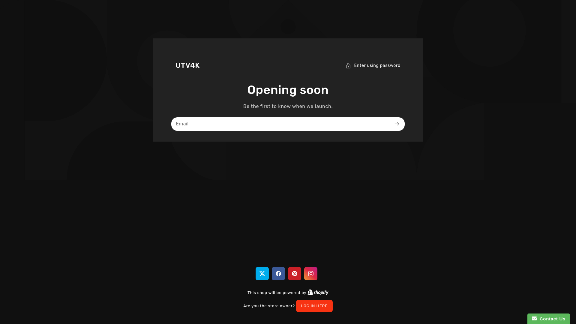 website screenshot of https://sxslifeutv.com/