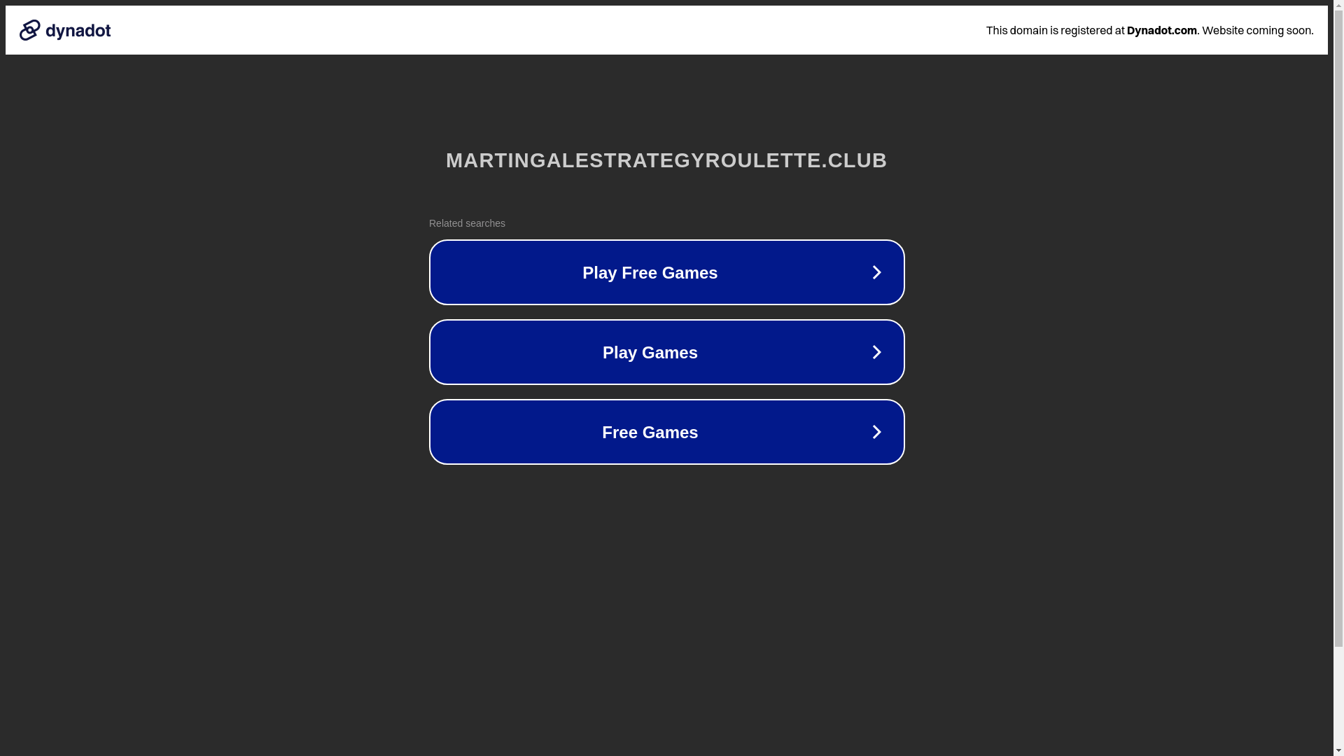 website screenshot of https://martingalestrategyroulette.club/