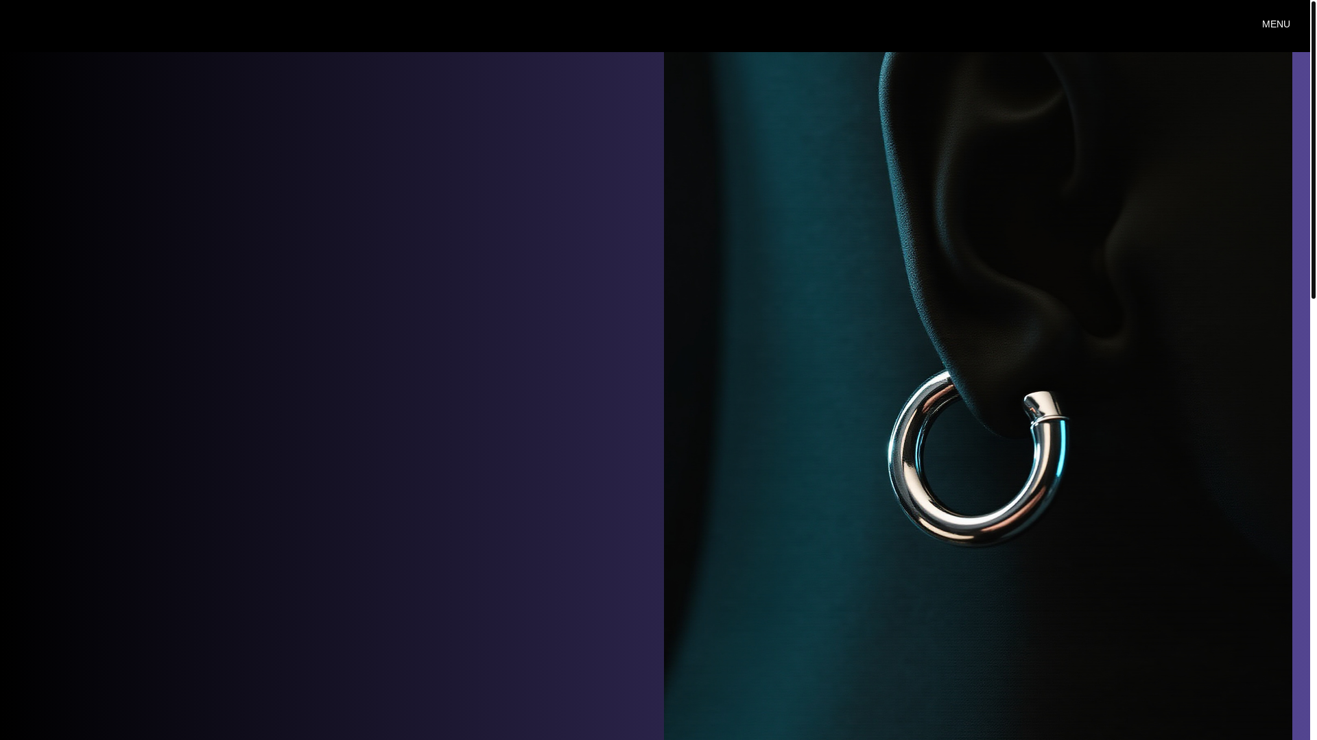 website screenshot of https://akapiercing.com/
