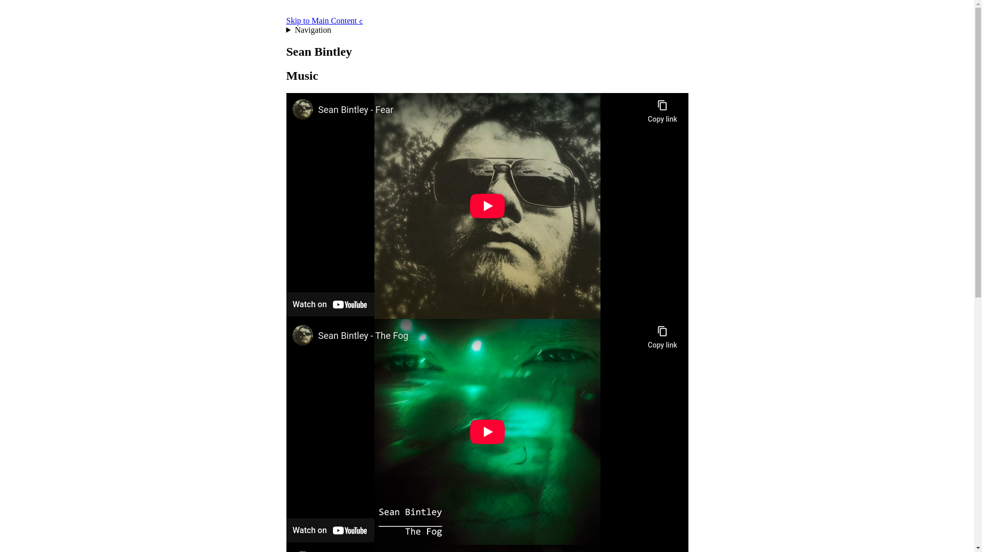 website screenshot of https://seanbintleycouk-hugo.pages.dev/