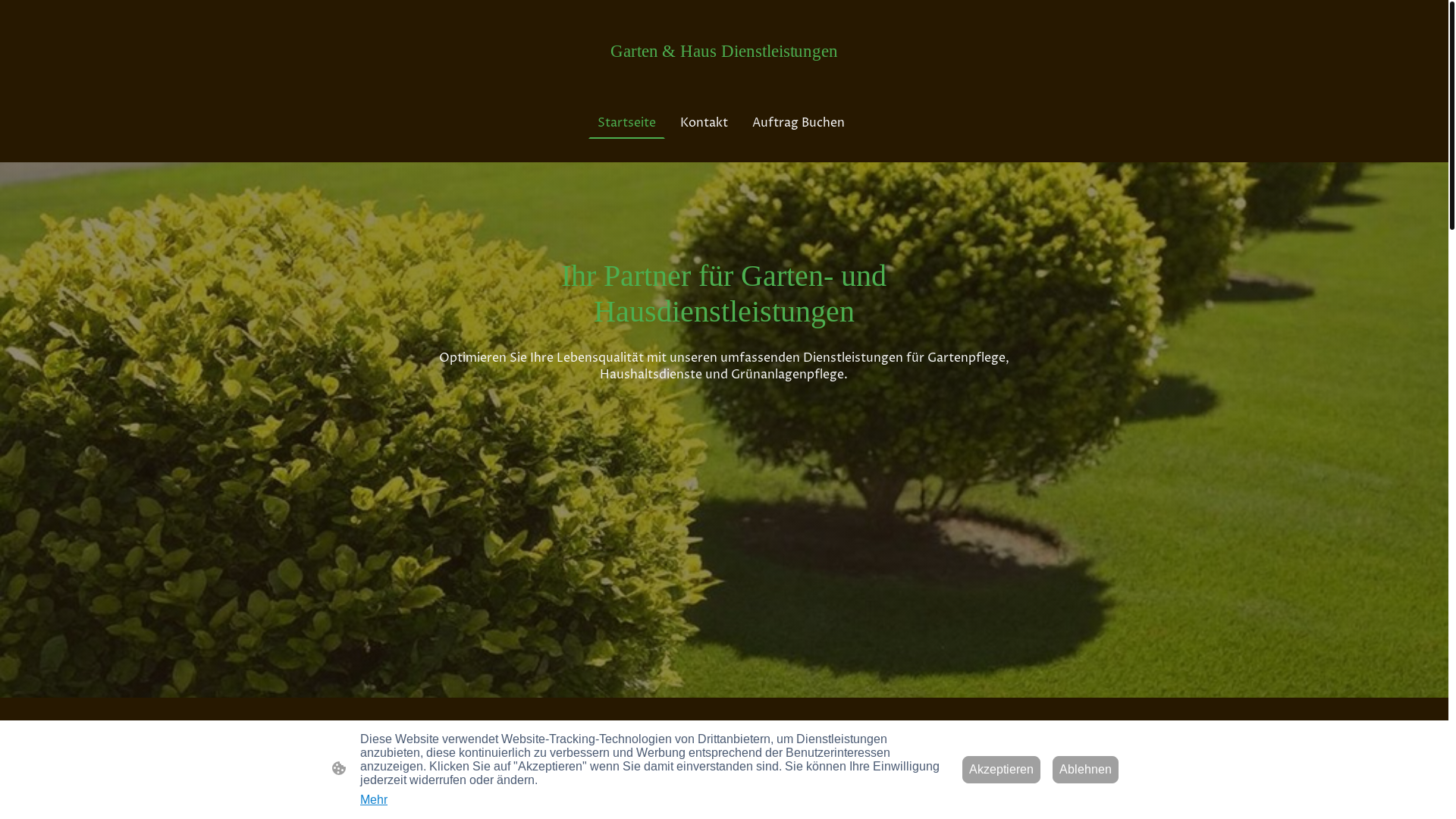 website screenshot of https://gh-dienstleister.de/