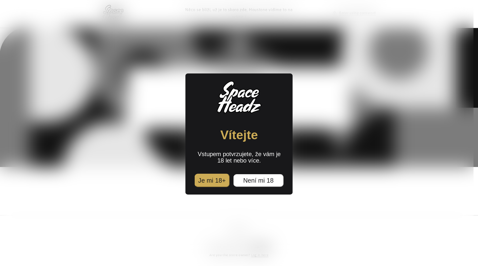 website screenshot of https://spaceheadz.cz/