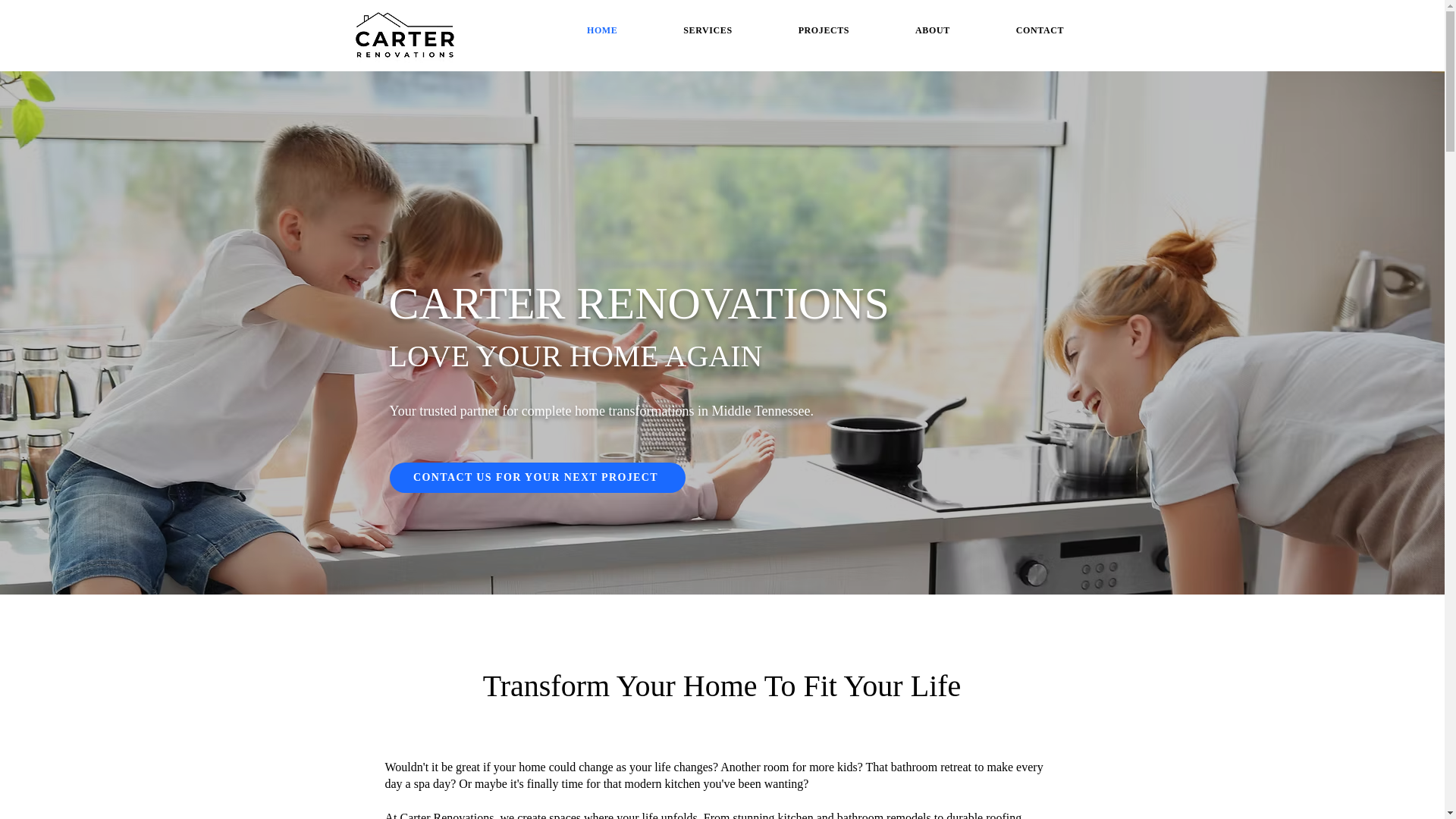 website screenshot of https://carterreno.com/
