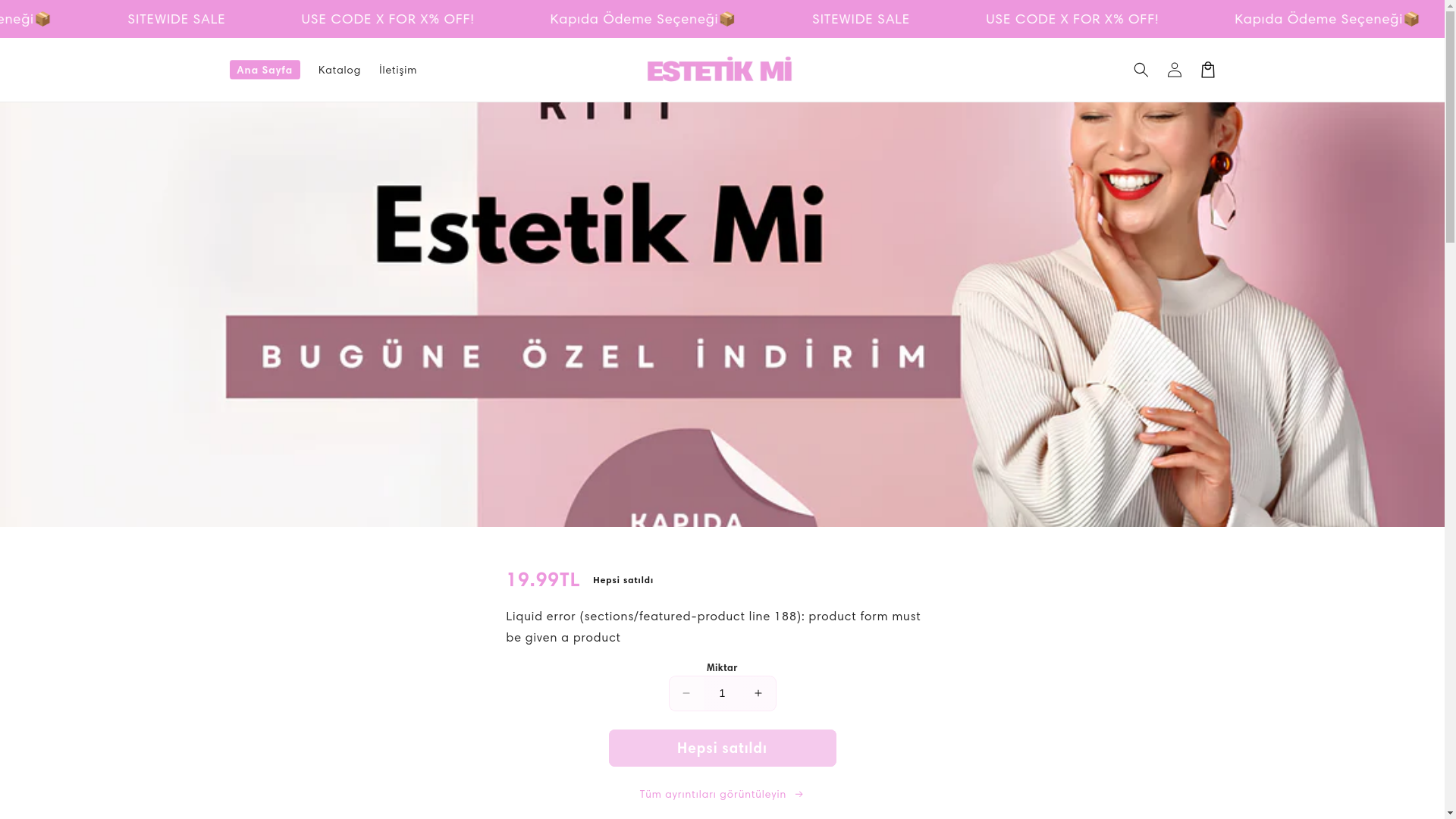 website screenshot of https://estetikmi.com/