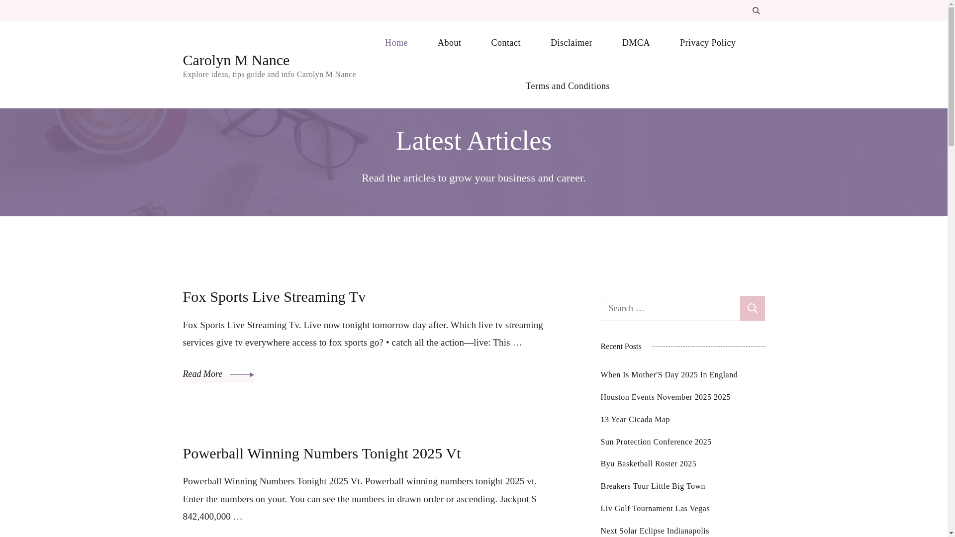 website screenshot of https://carolynmnancep.pages.dev/
