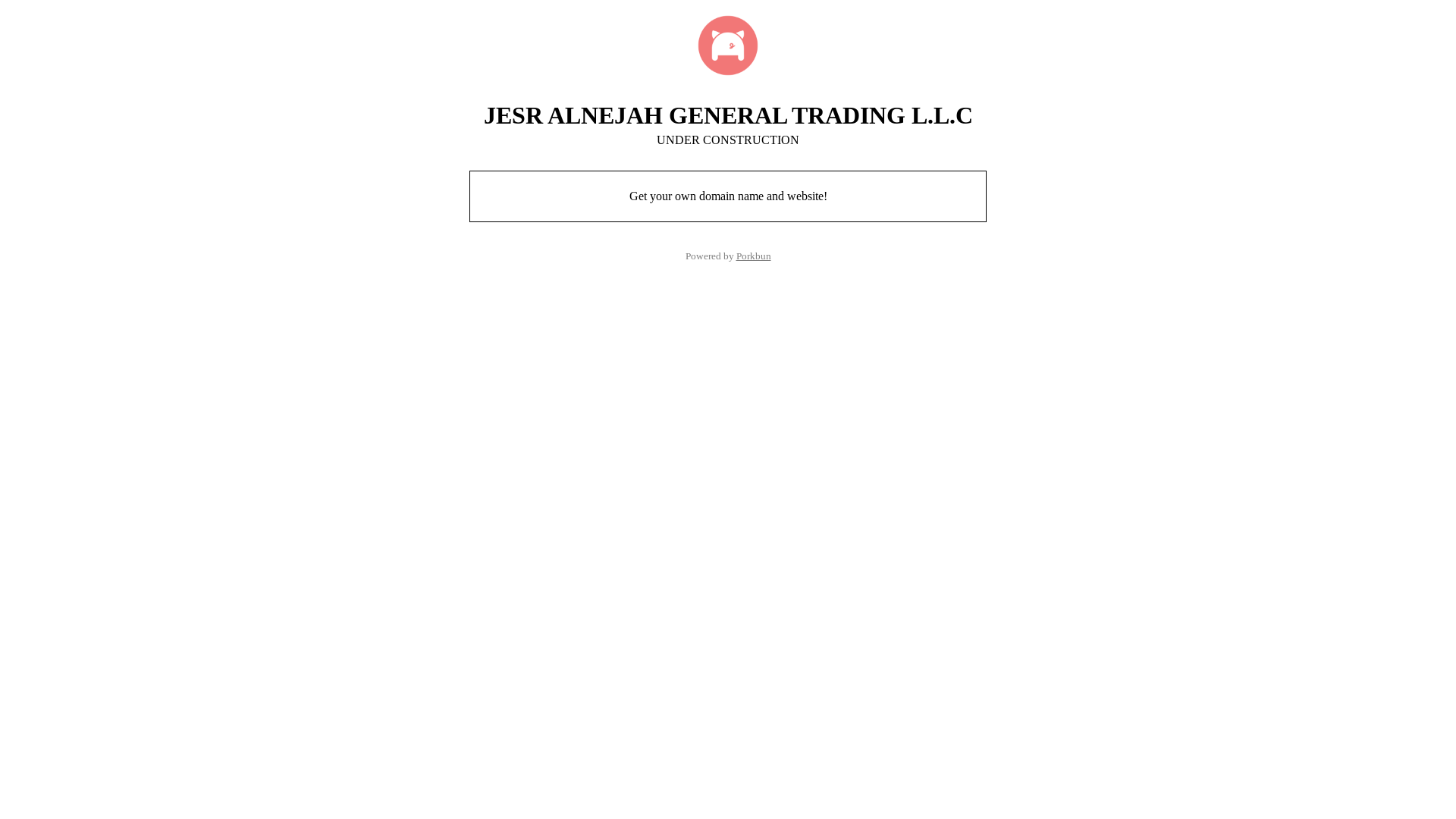 website screenshot of https://jesralnejah.com/