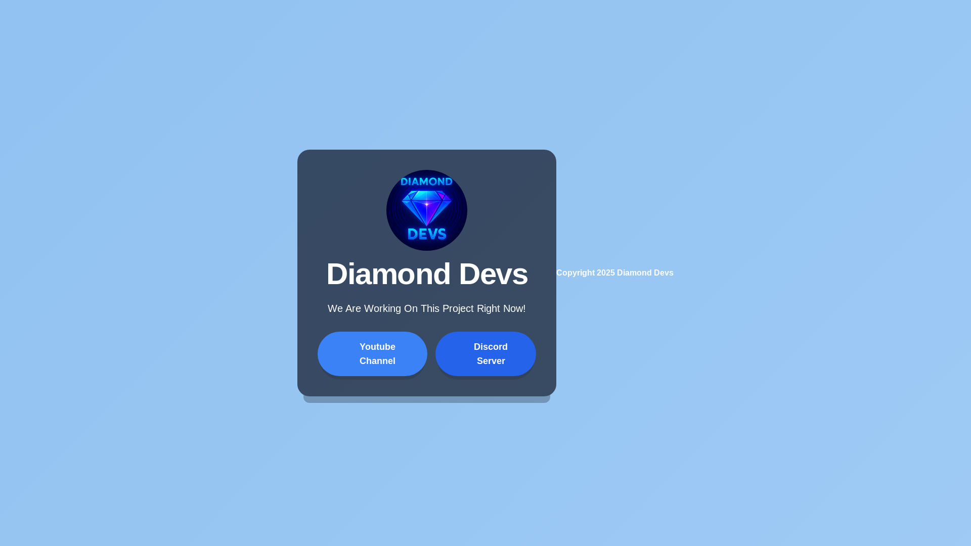 website screenshot of https://diamond-devs.pages.dev/