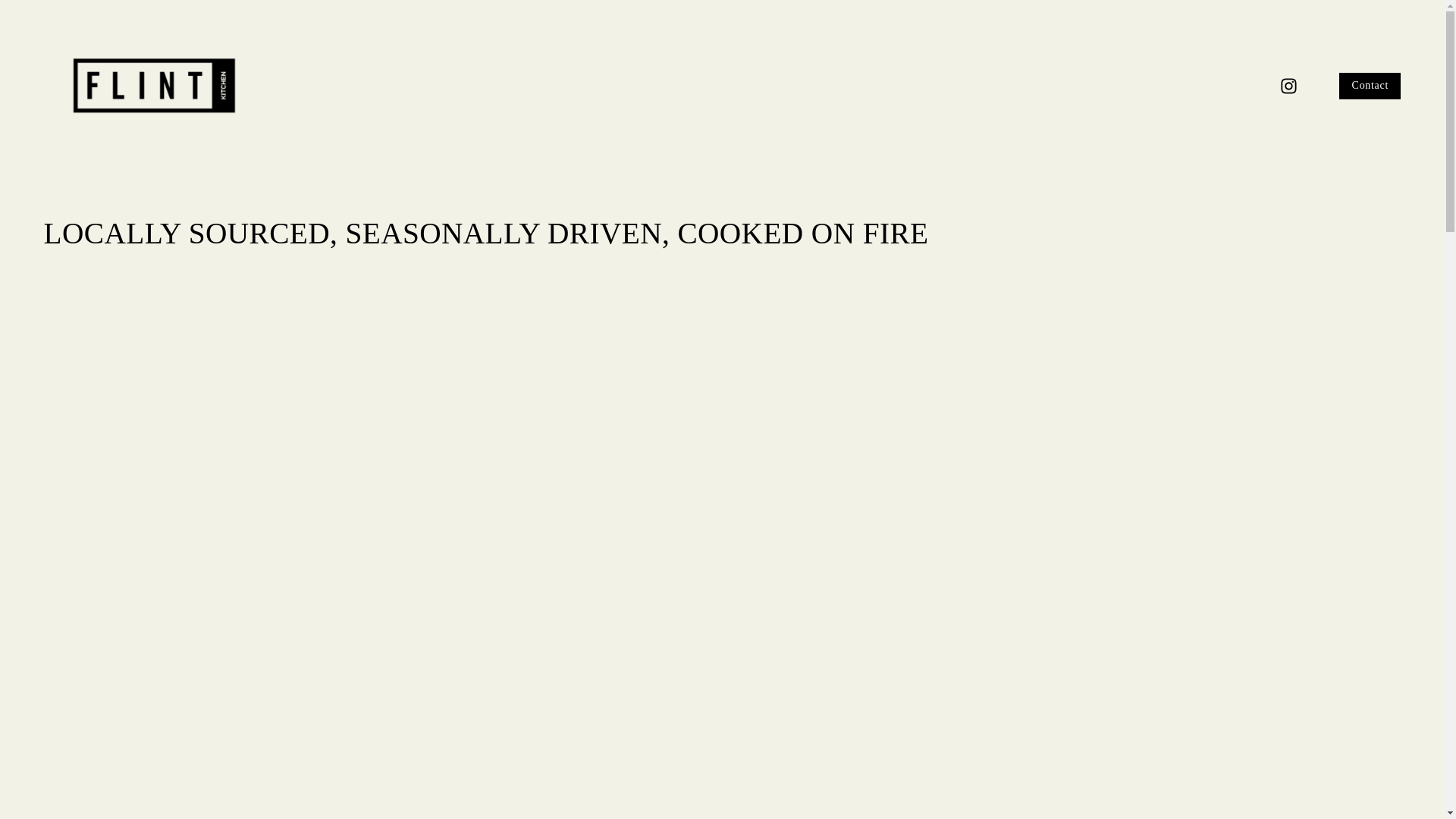website screenshot of https://flintkitchen.online/