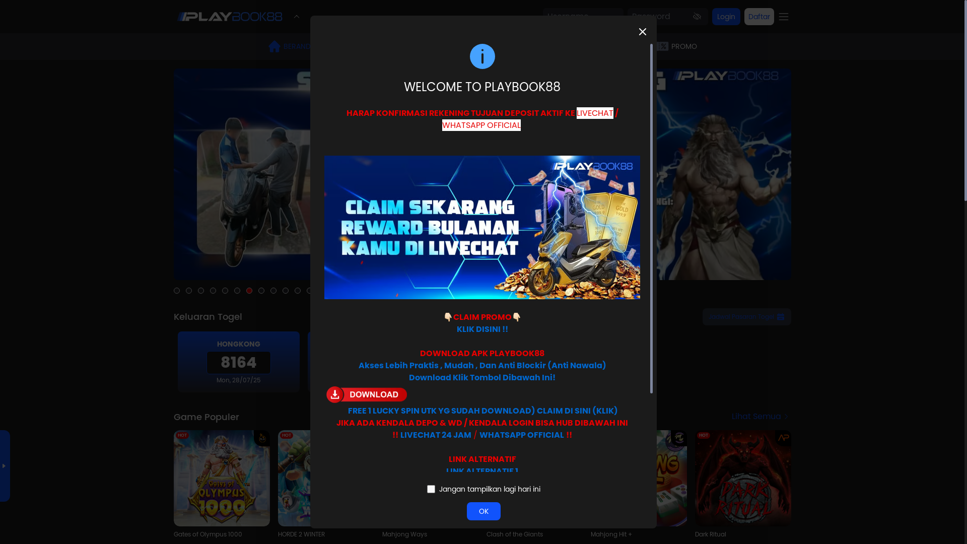 website screenshot of https://playbook88-aqua.com/