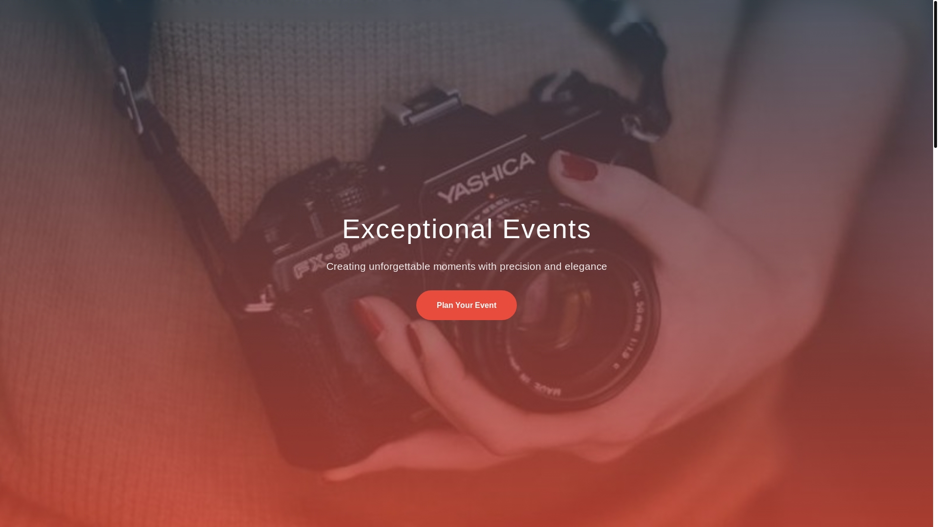 website screenshot of https://signatureeventplanners.click/