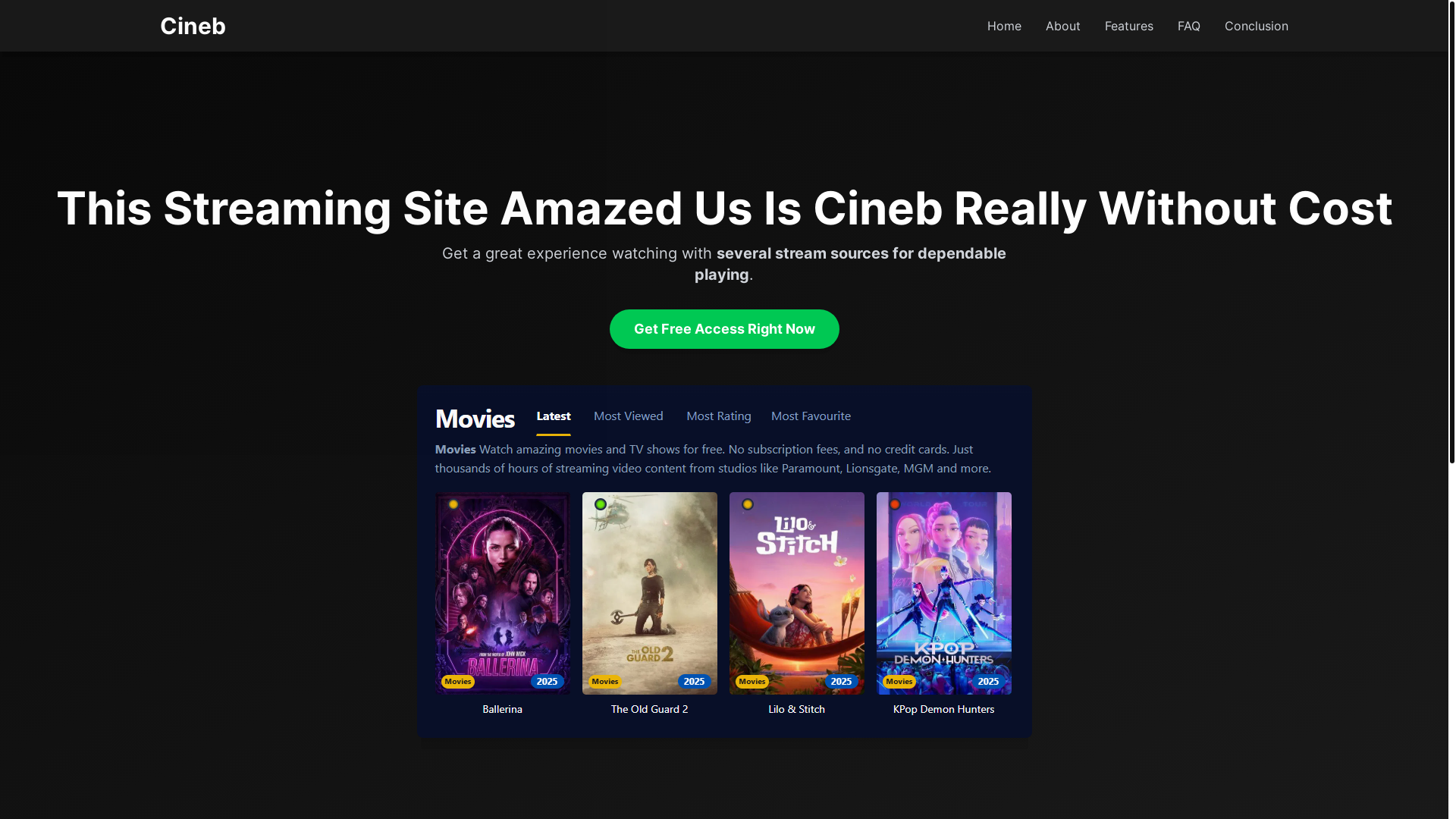 website screenshot of https://cineb-1rp9.pages.dev/