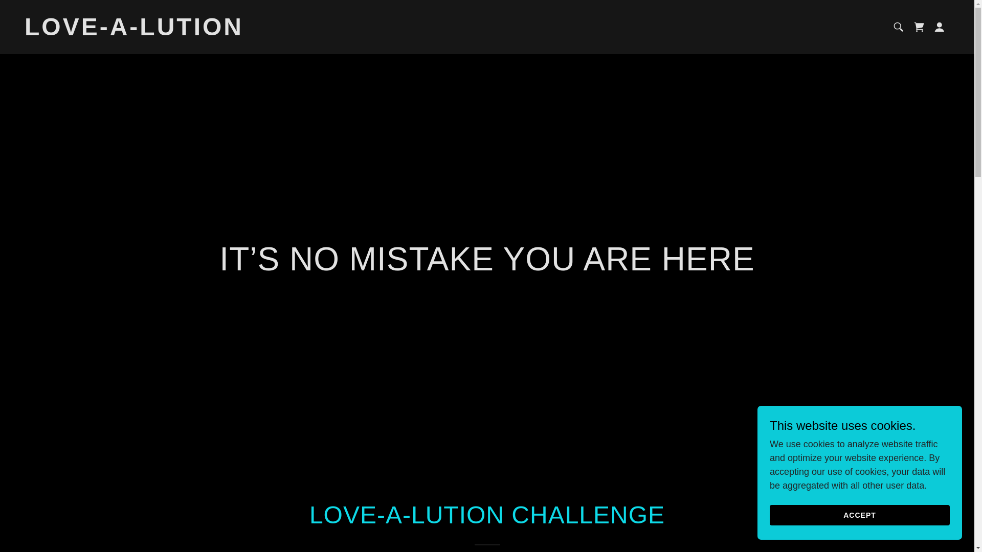 website screenshot of https://love-a-lution.org/