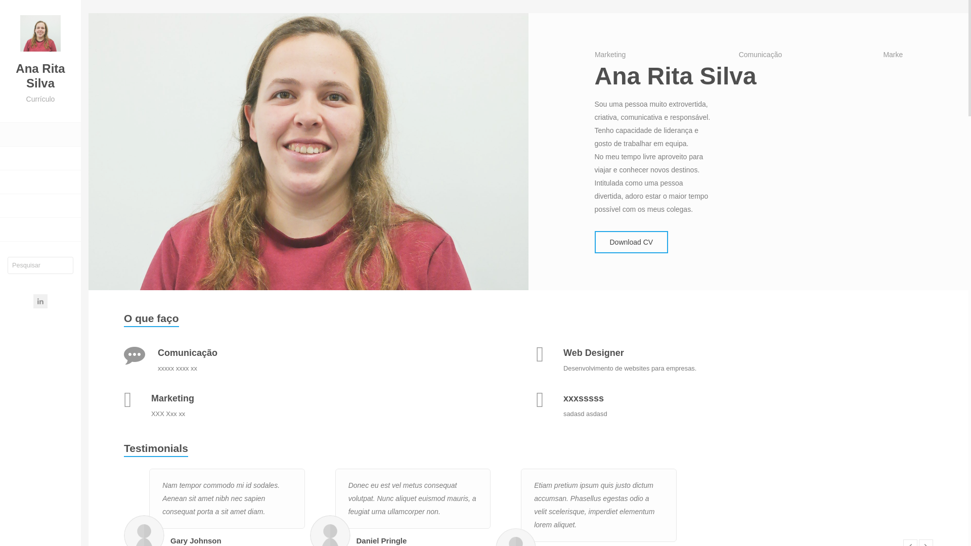 website screenshot of https://marketingsilva.pt/