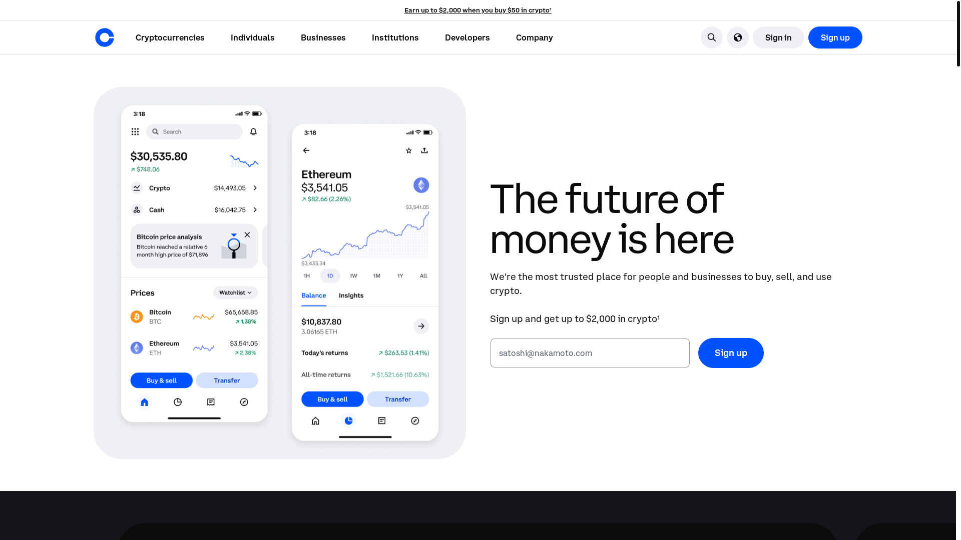 website screenshot of https://343243coinbase.com/