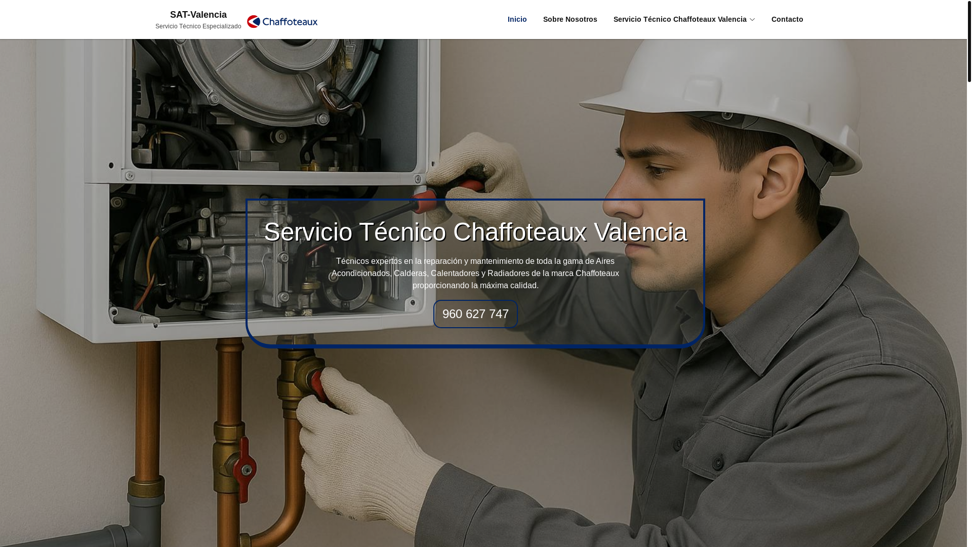 website screenshot of https://serviciotecnicovalencia-chaffosat.com.es/