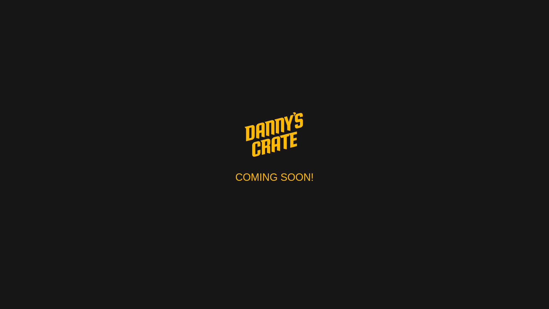 website screenshot of https://dannyscrate.pages.dev/