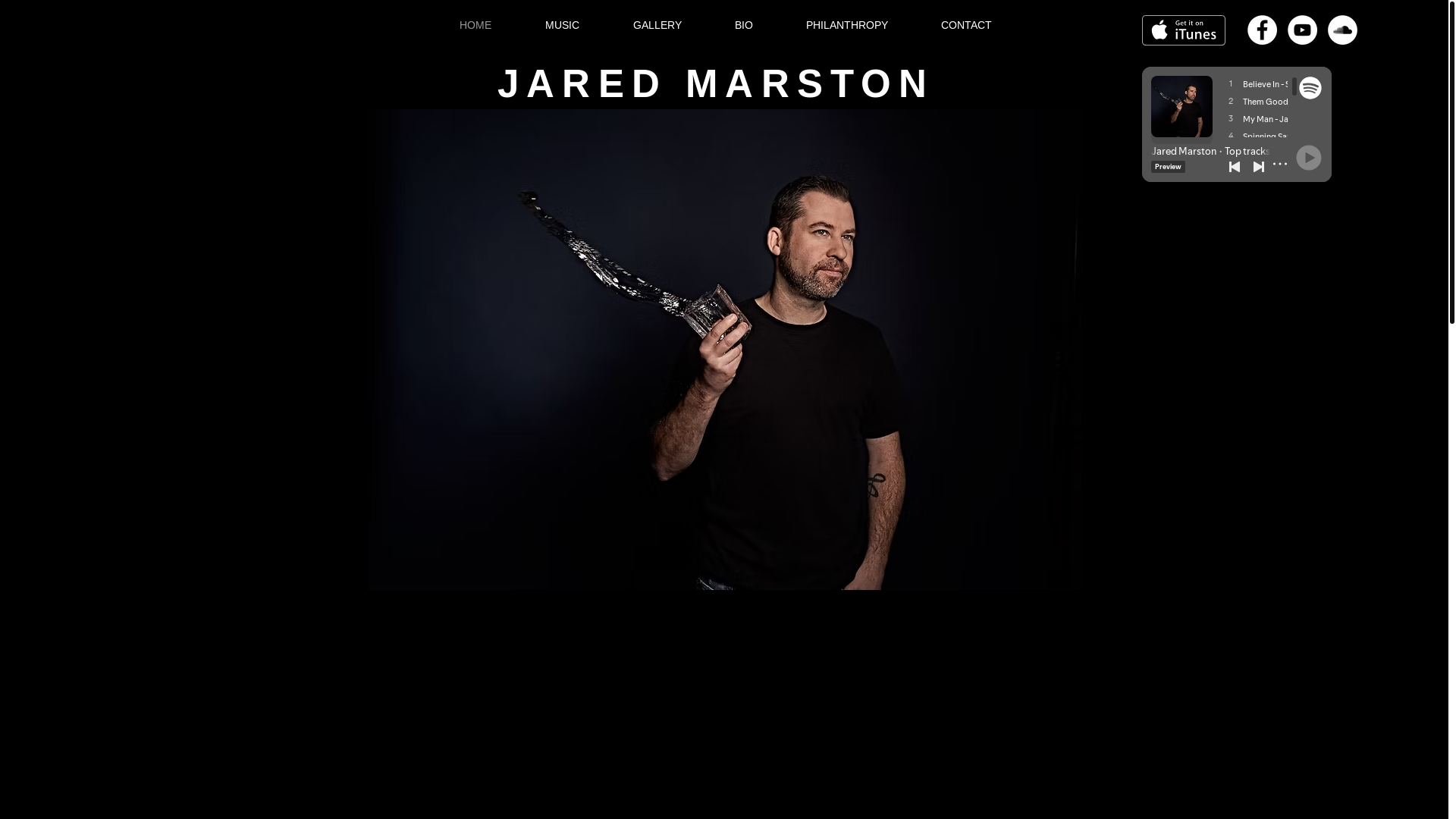website screenshot of https://jaredmarston.co.uk/