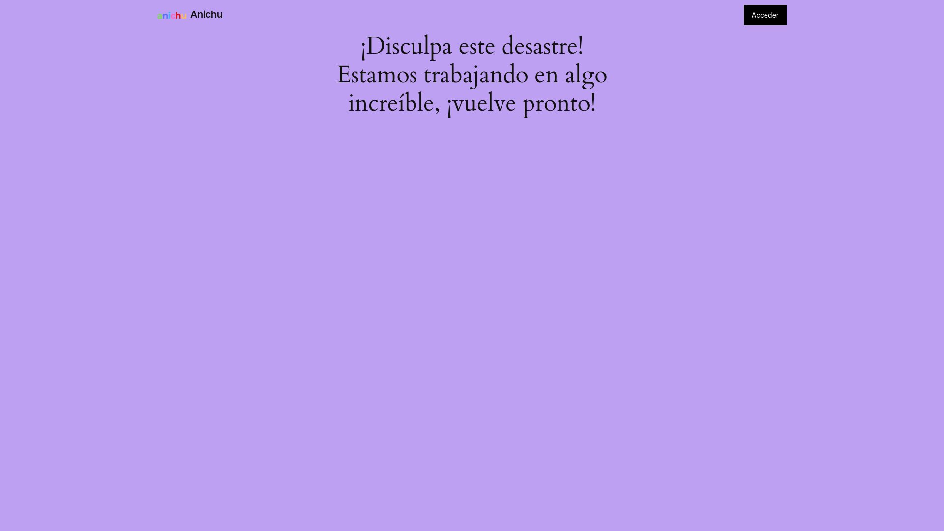website screenshot of https://anichu.com.ar/