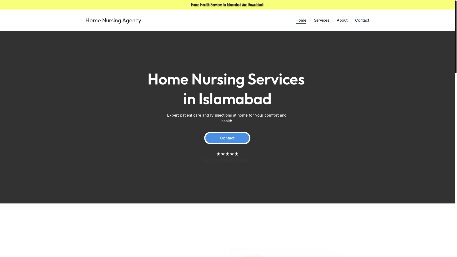website screenshot of https://homepatientcare.shop/