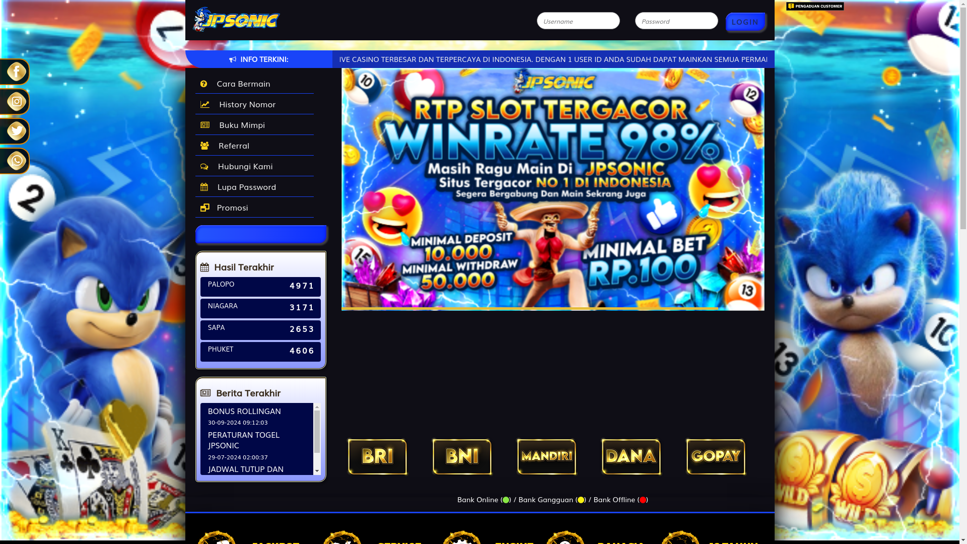 website screenshot of https://jpsonicbakar.com/