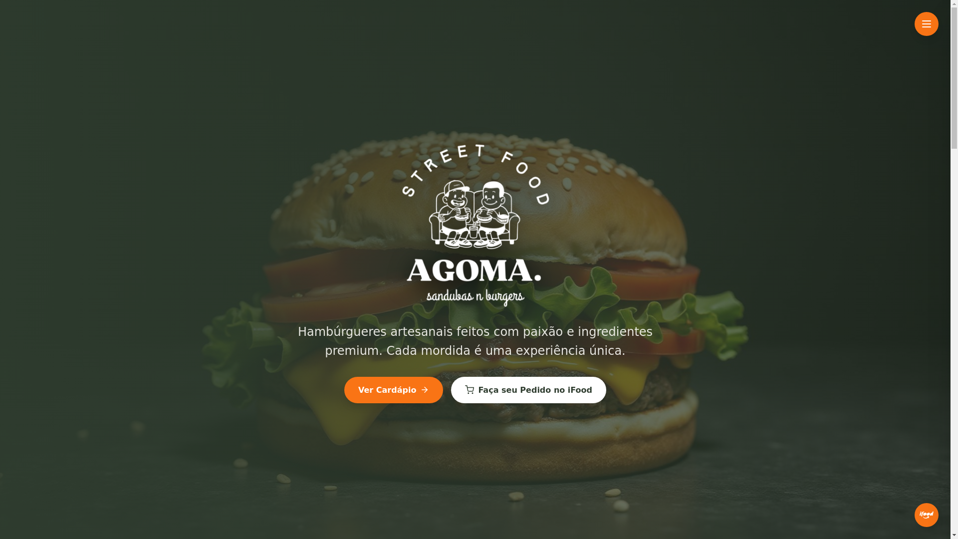 website screenshot of https://agomasp.com.br/