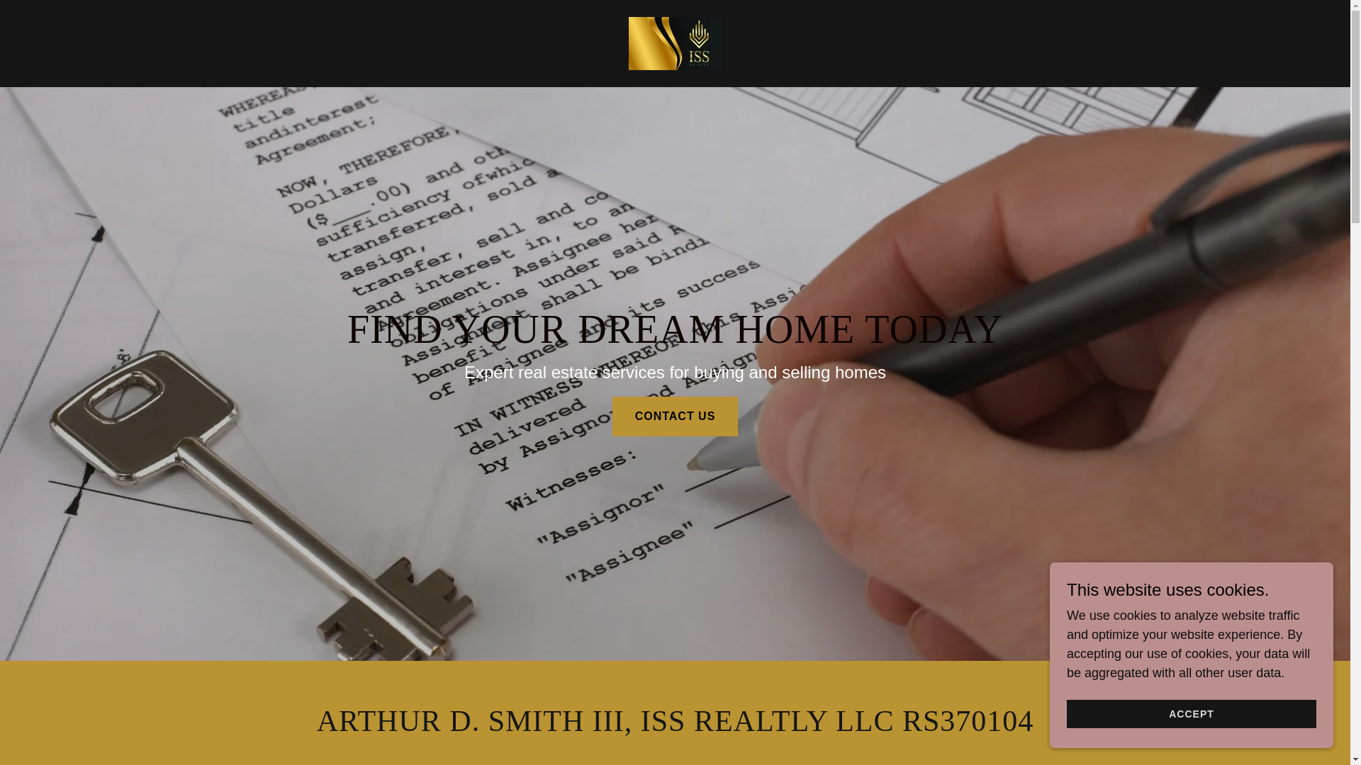 website screenshot of https://arthurdsmithiii.com/